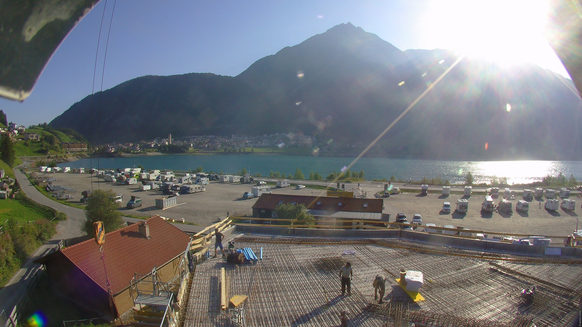 Archiv Foto Webcam Piz Reschen / Schöneben