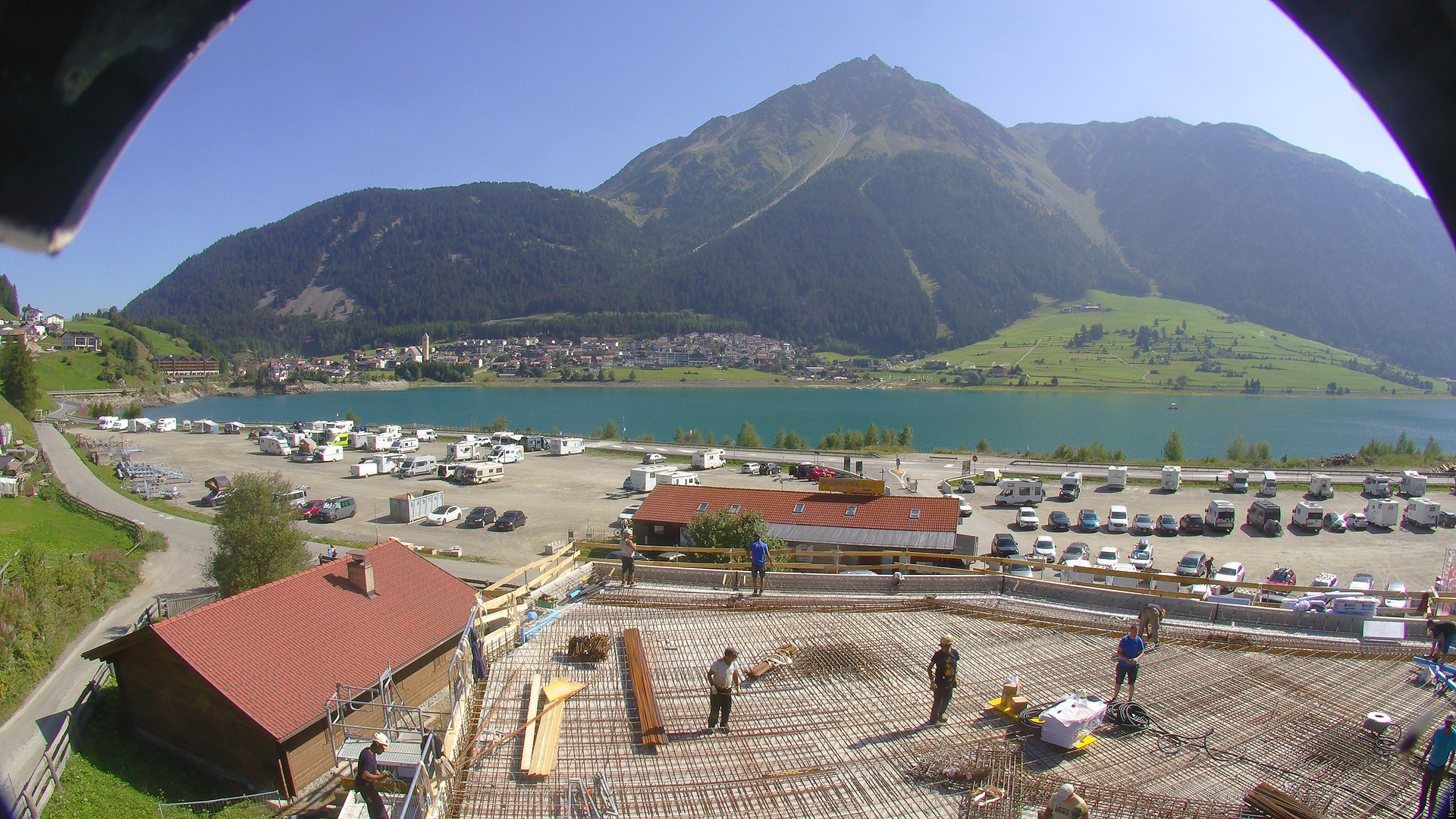 Archiv Foto Webcam Piz Reschen / Schöneben