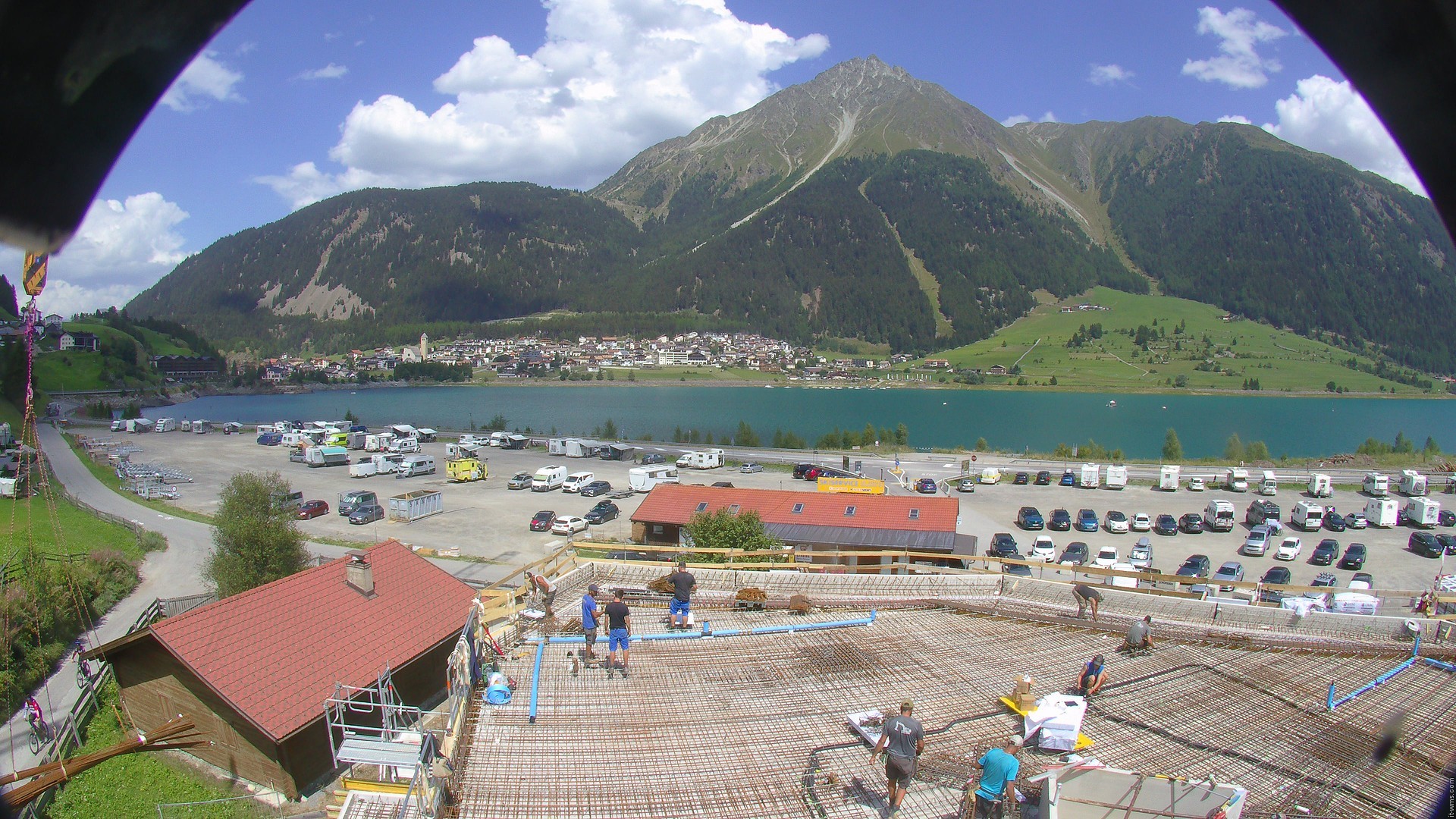 Archiv Foto Webcam Piz Reschen / Schöneben