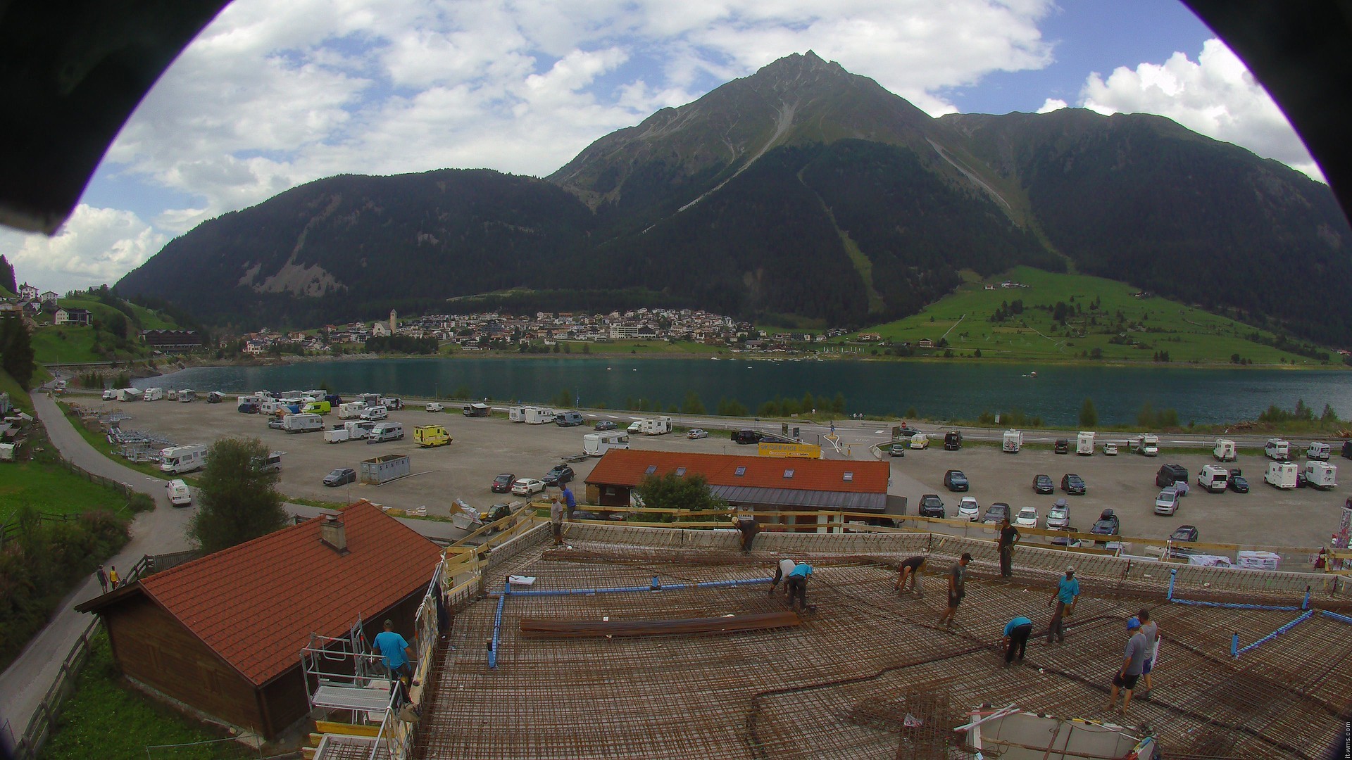 Archived image Webcam Lower station Schöneben