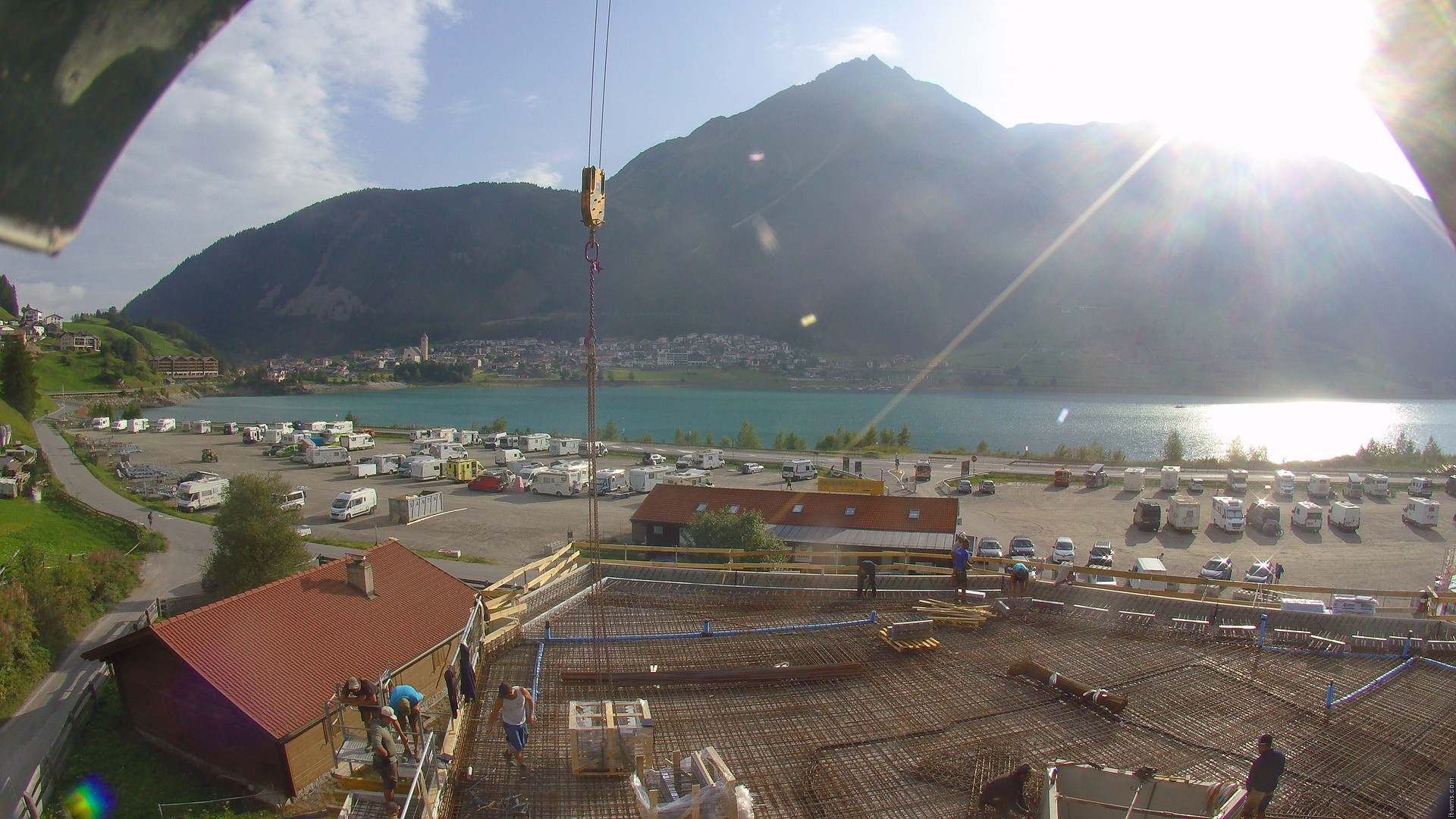 Archiv Foto Webcam Piz Reschen / Schöneben