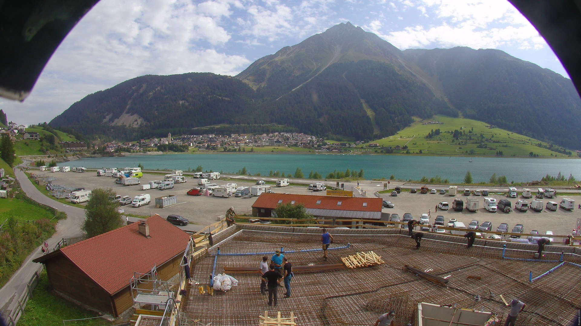 Archiv Foto Webcam Piz Reschen / Schöneben