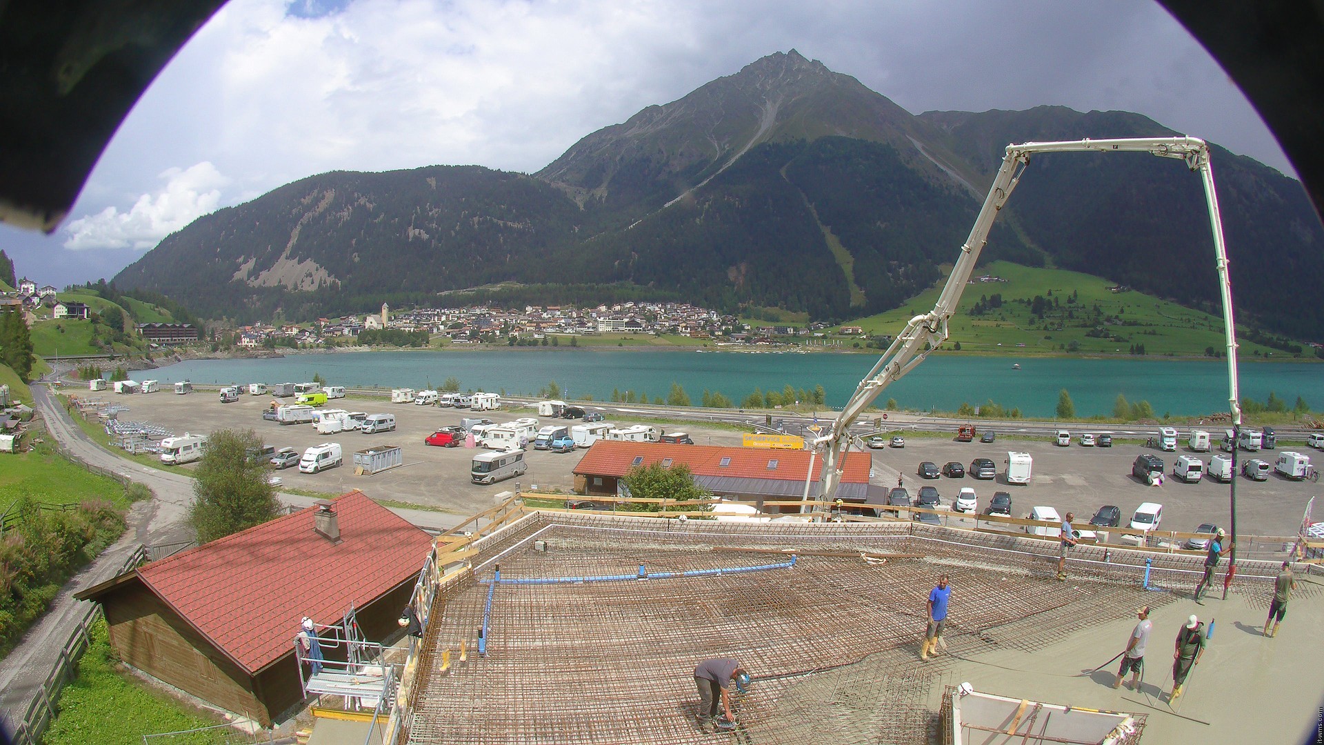 Archiv Foto Webcam Piz Reschen / Schöneben