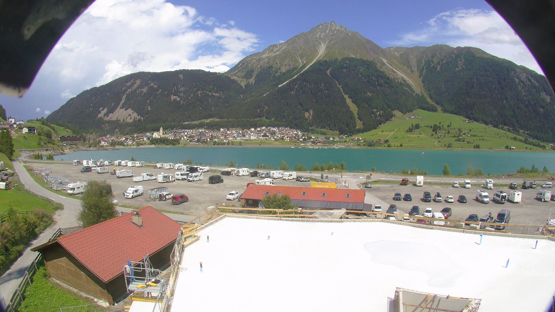 Archiv Foto Webcam Piz Reschen / Schöneben