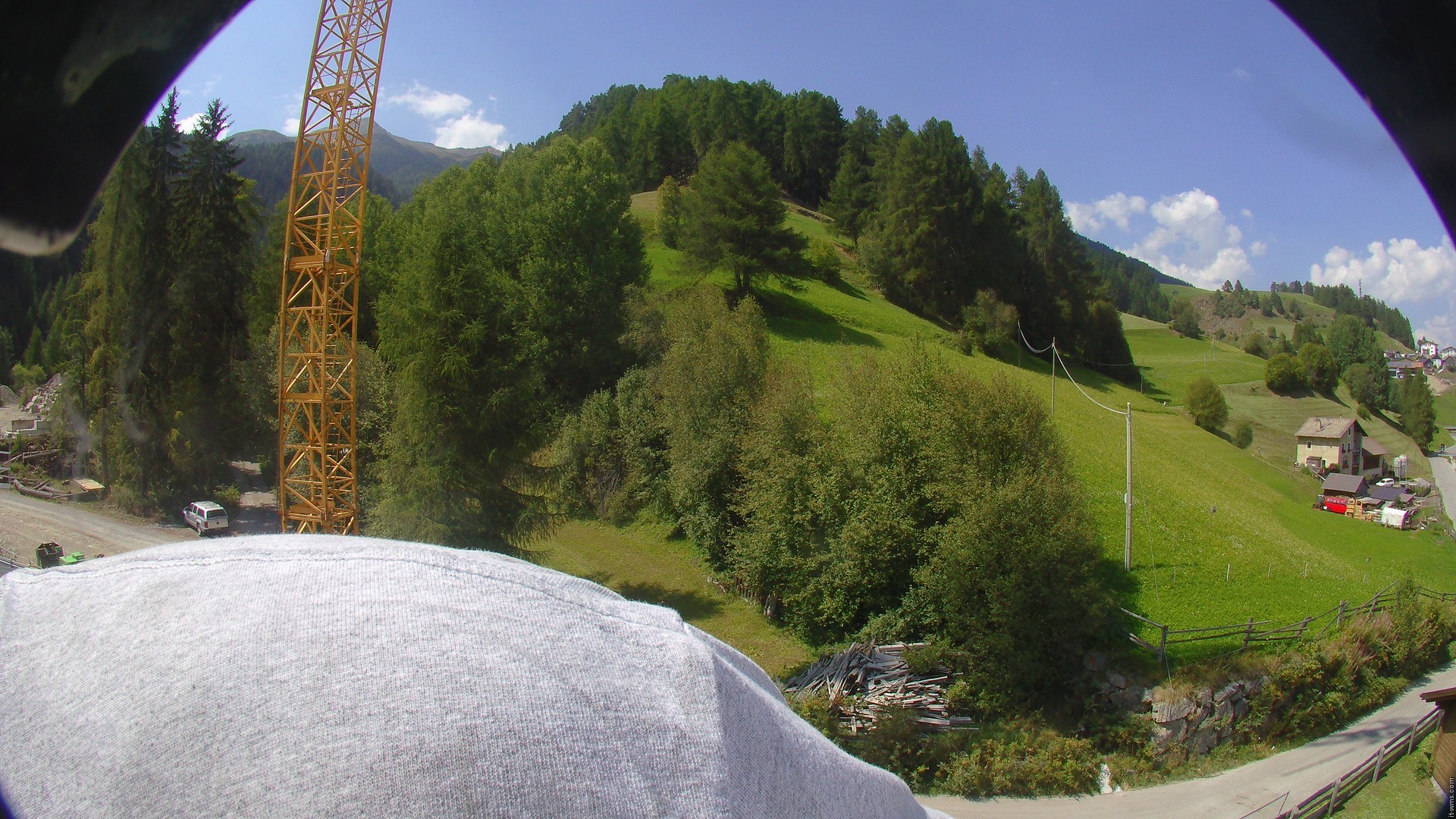 Archiv Foto Webcam Piz Reschen / Schöneben