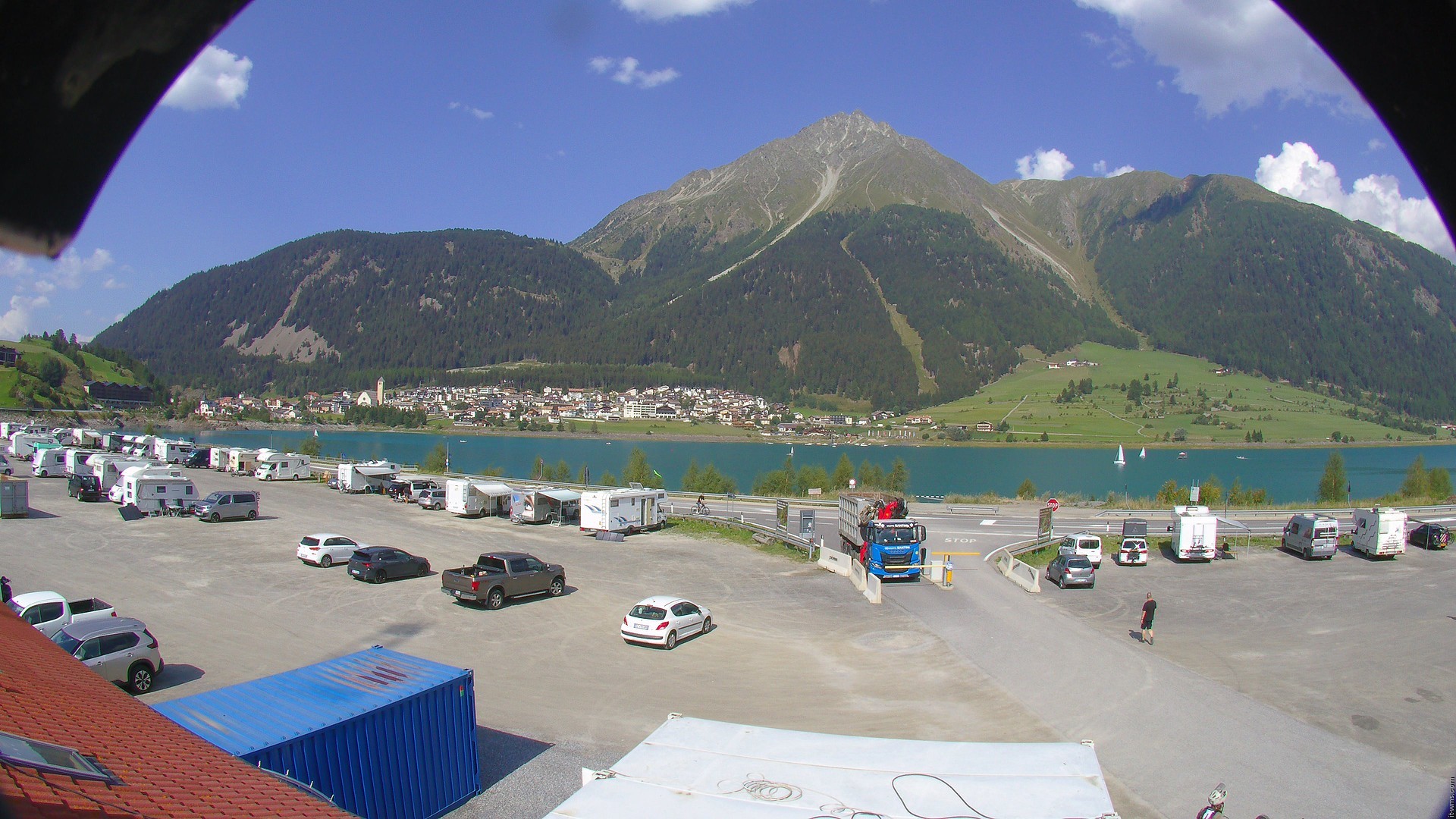 Archiv Foto Webcam Piz Reschen / Schöneben