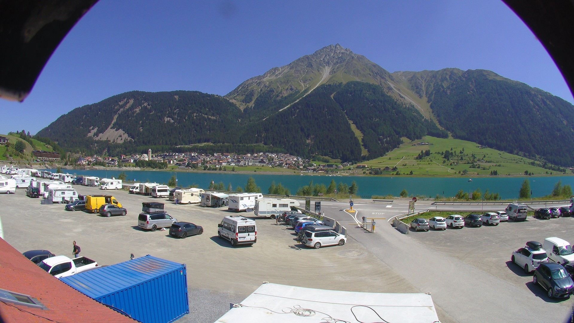 Archiv Foto Webcam Piz Reschen / Schöneben