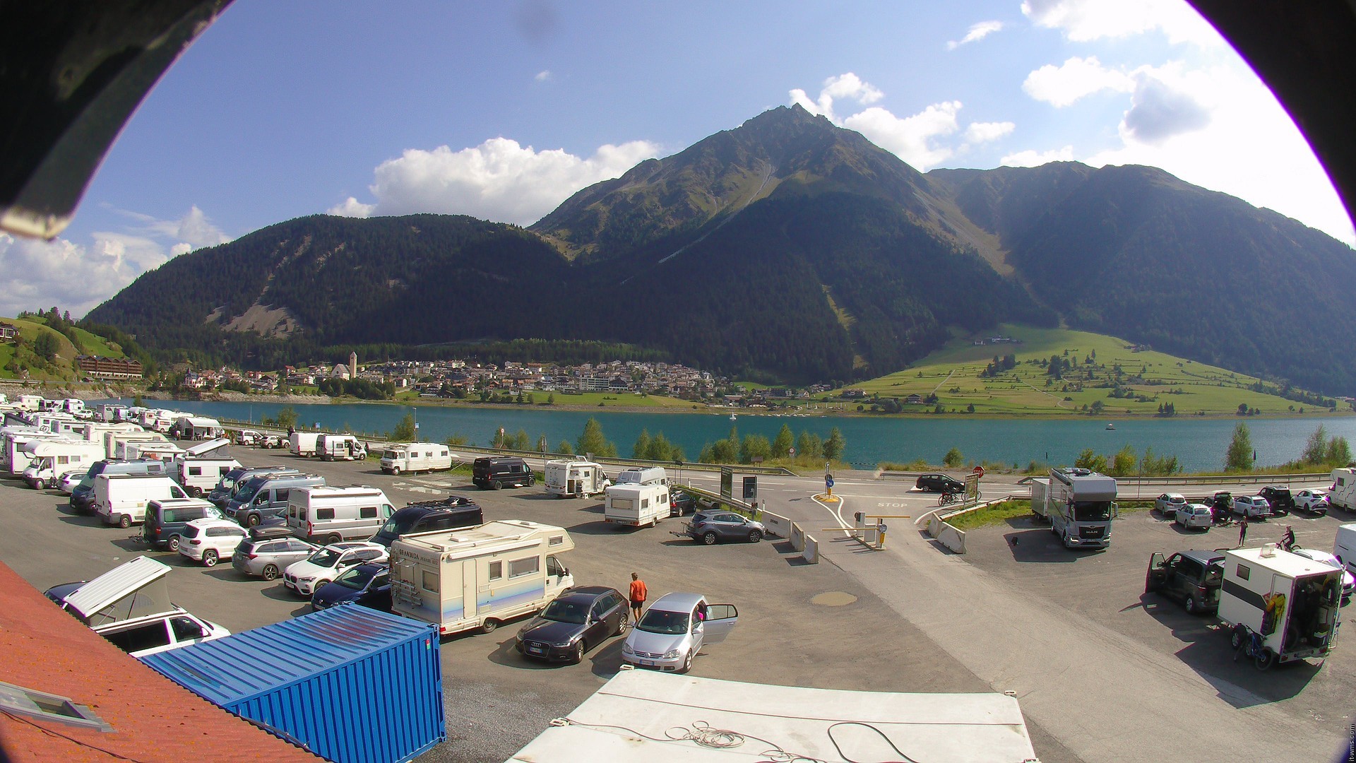 Archived image Webcam Lower station Schöneben