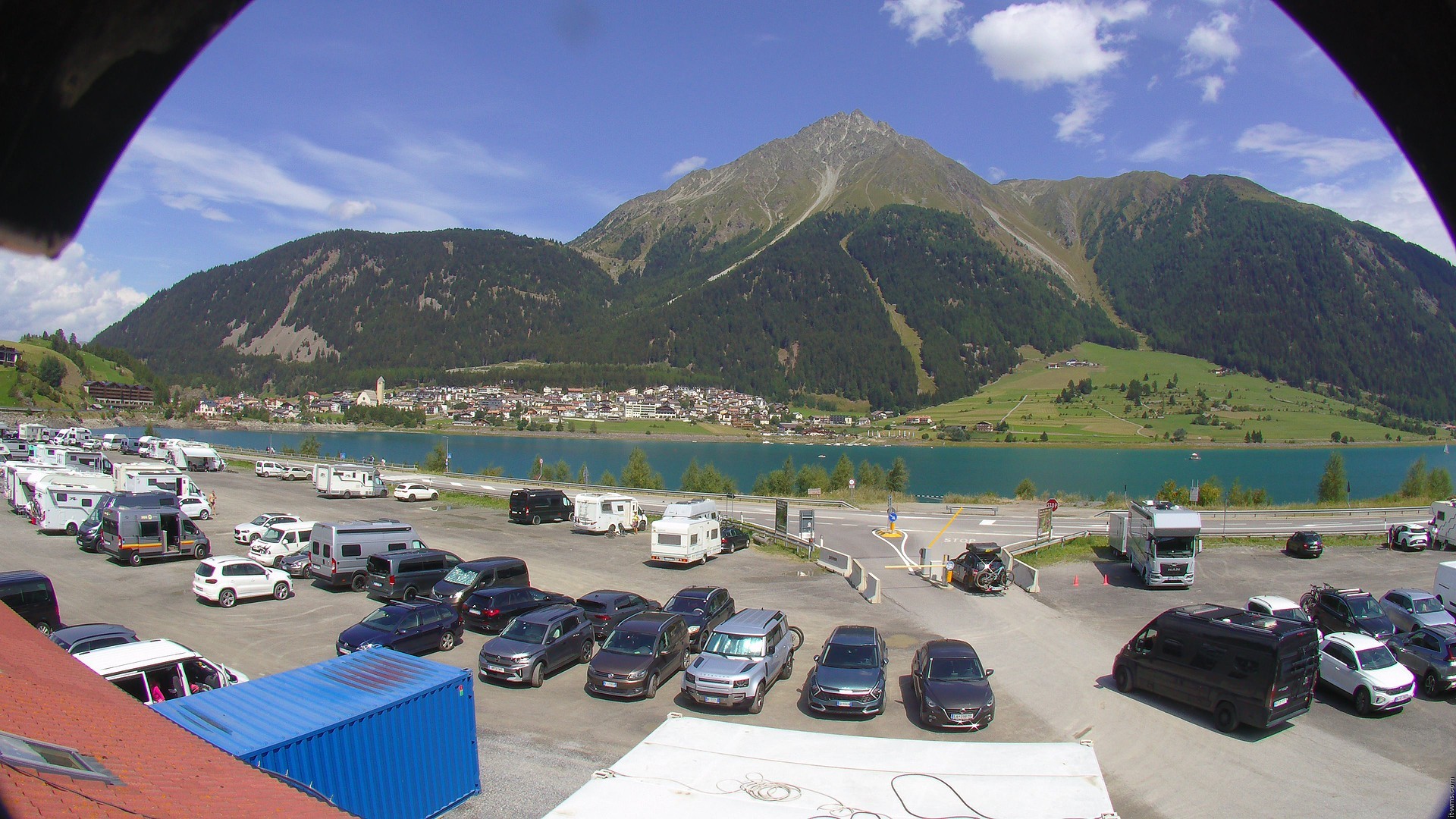 Archived image Webcam Lower station Schöneben