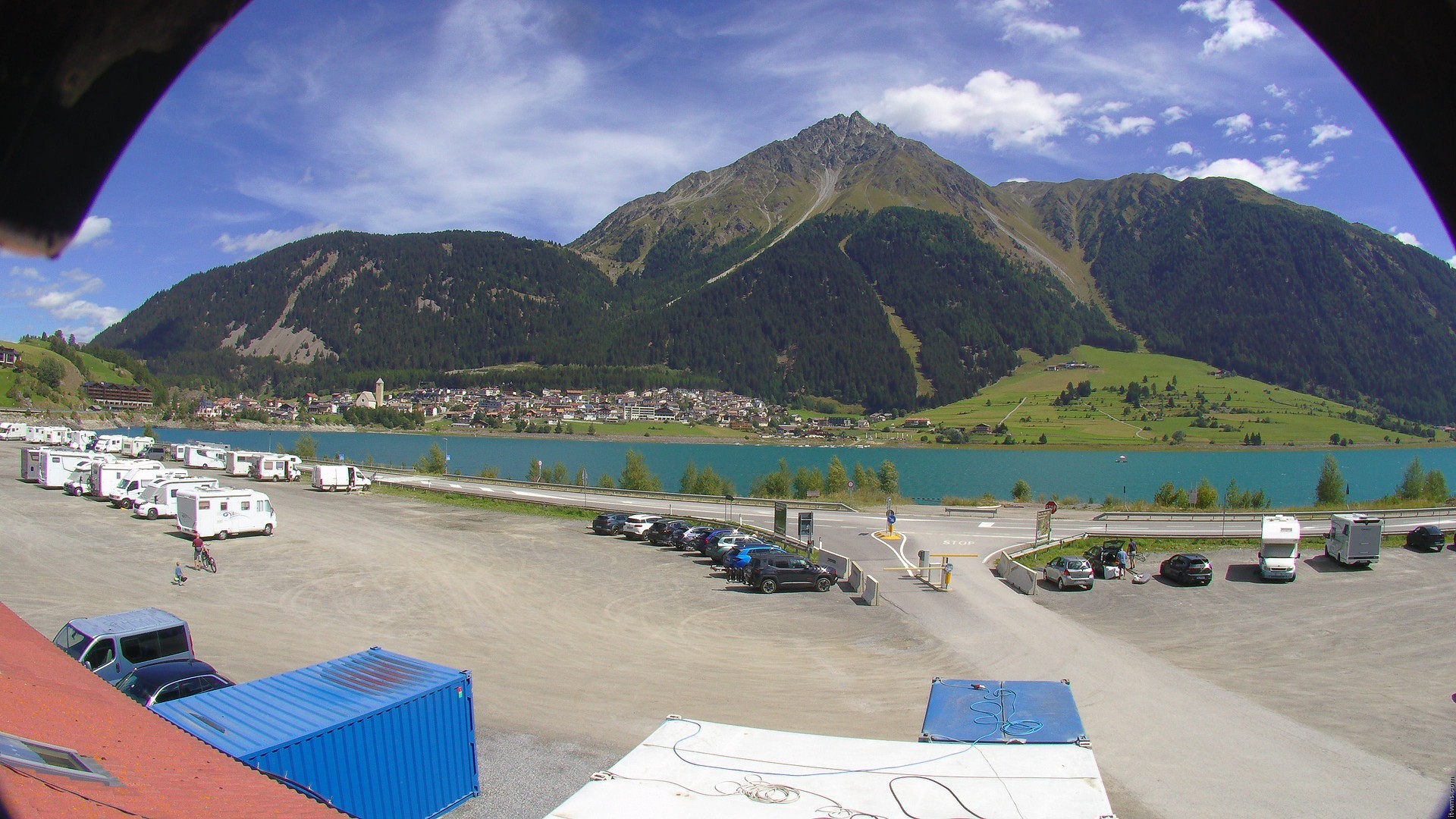 Archiv Foto Webcam Piz Reschen / Schöneben