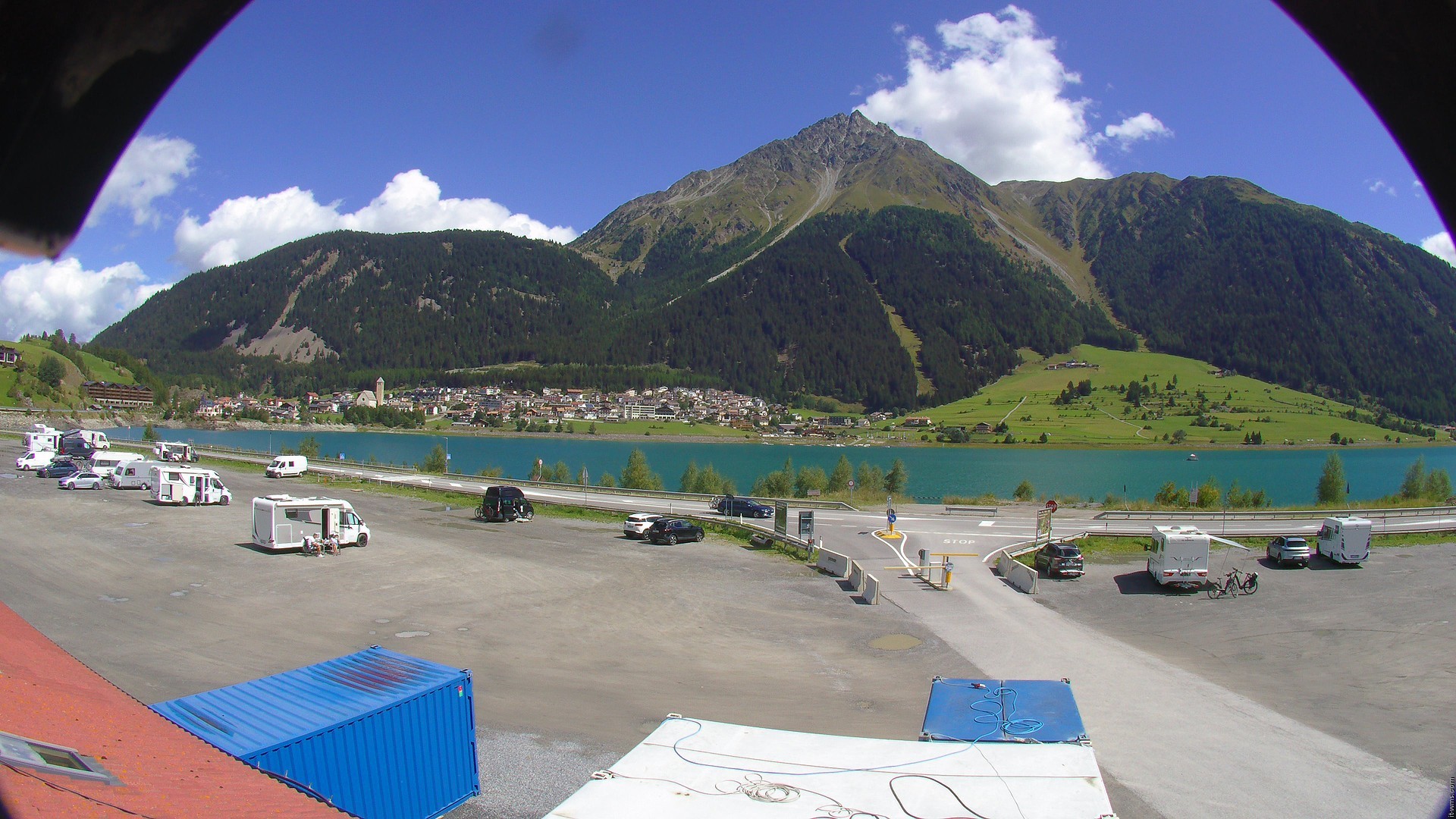 Archiv Foto Webcam Piz Reschen / Schöneben