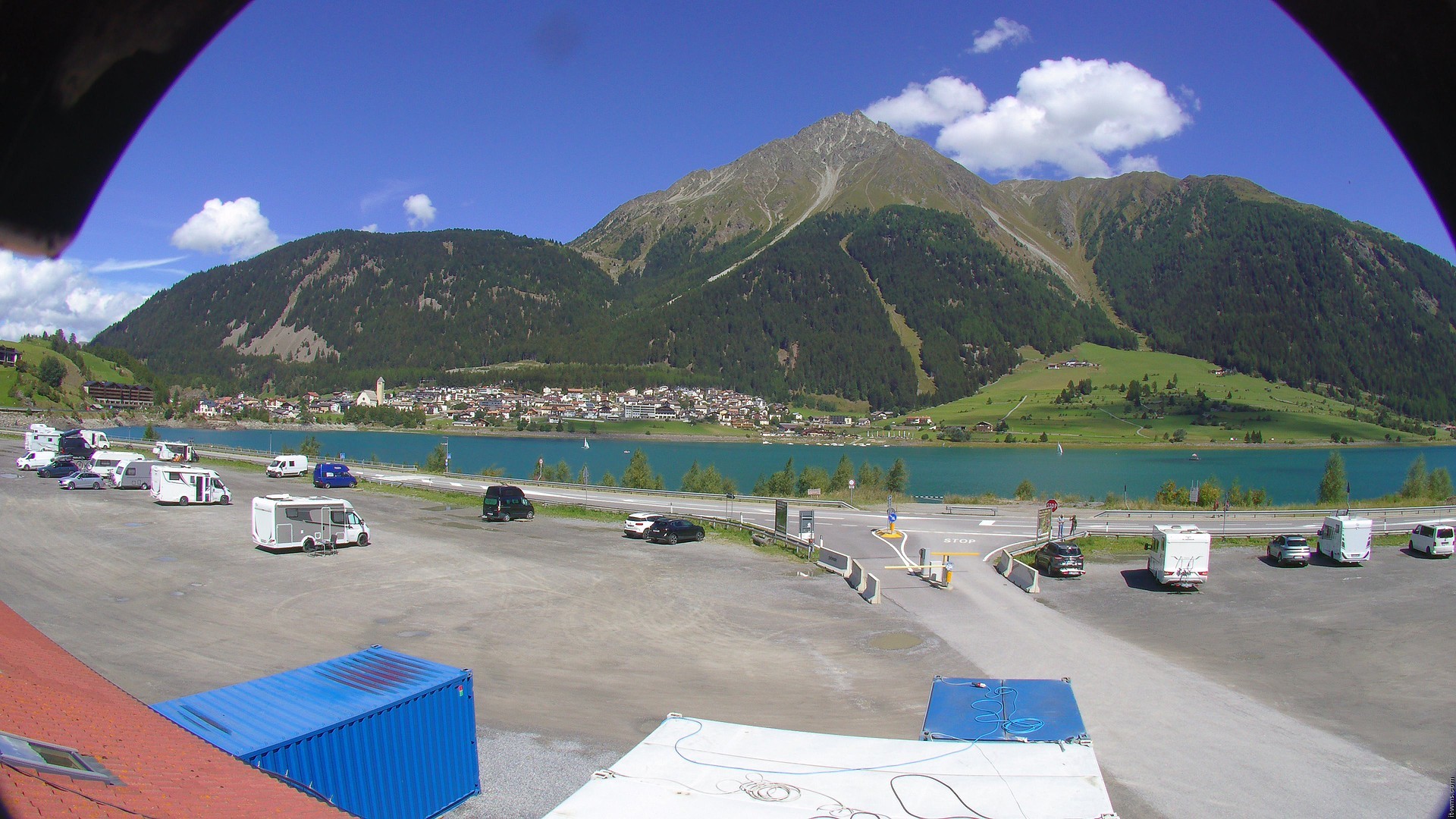 Archived image Webcam Lower station Schöneben