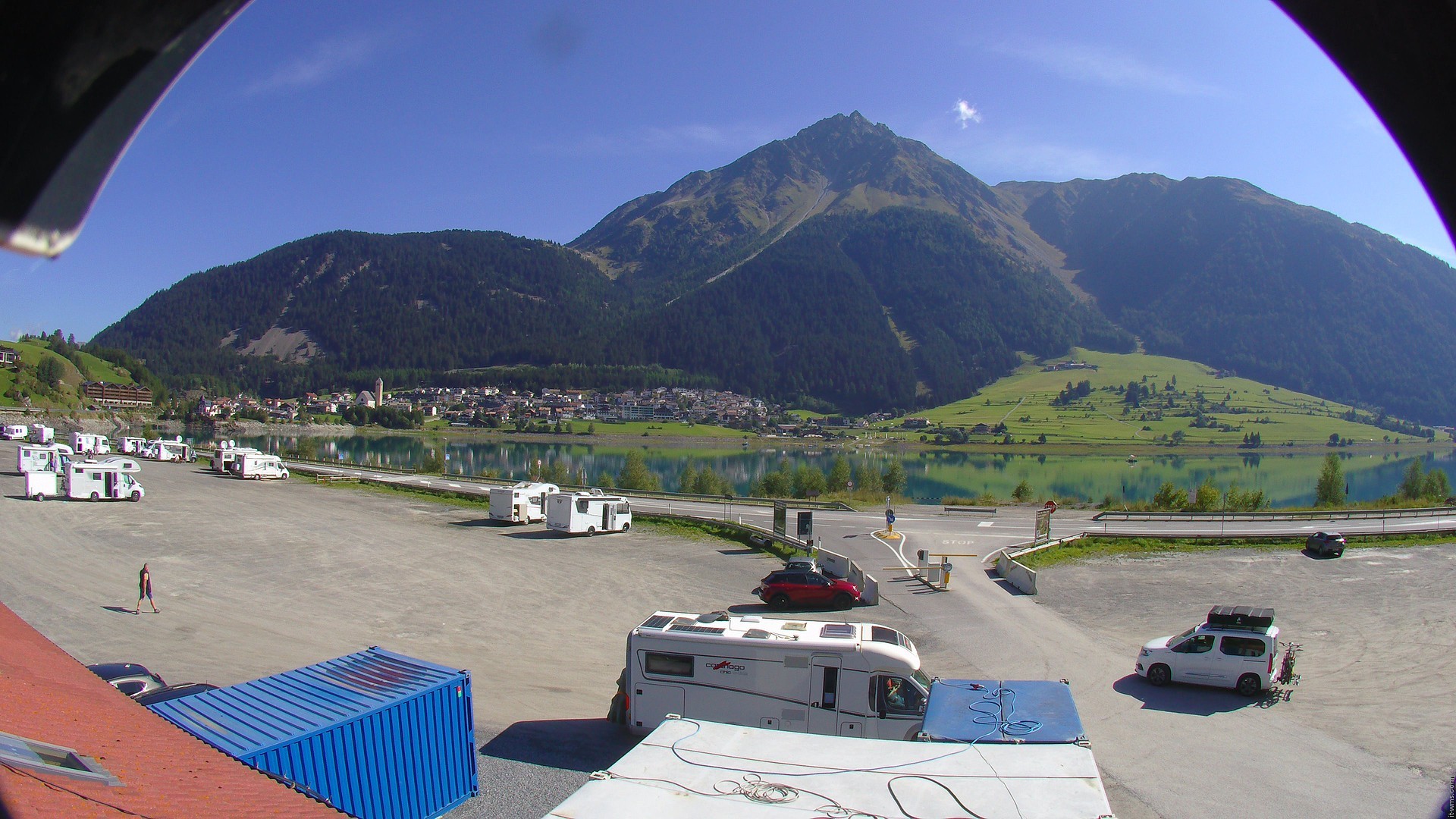 Archiv Foto Webcam Piz Reschen / Schöneben