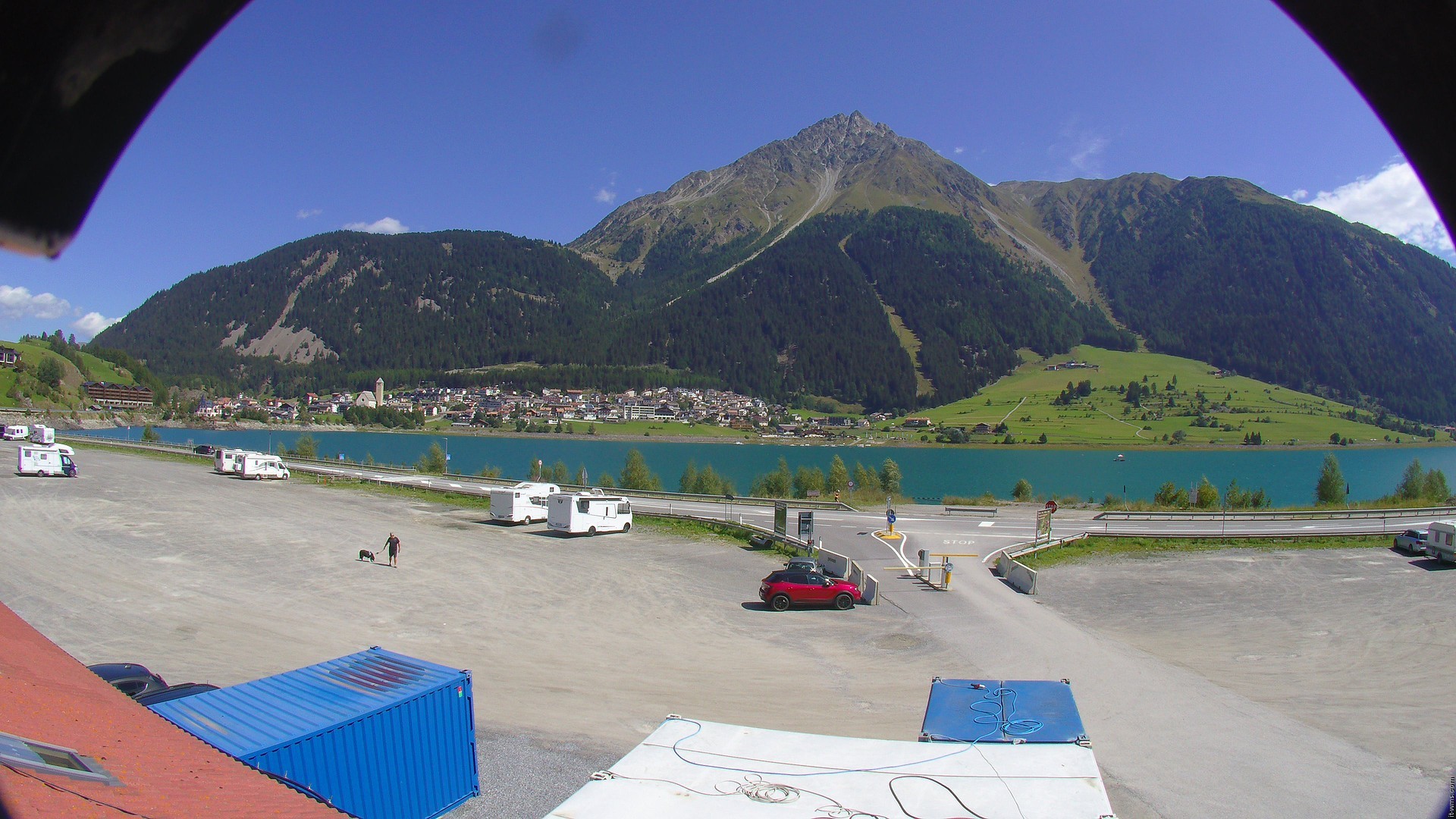 Archiv Foto Webcam Piz Reschen / Schöneben