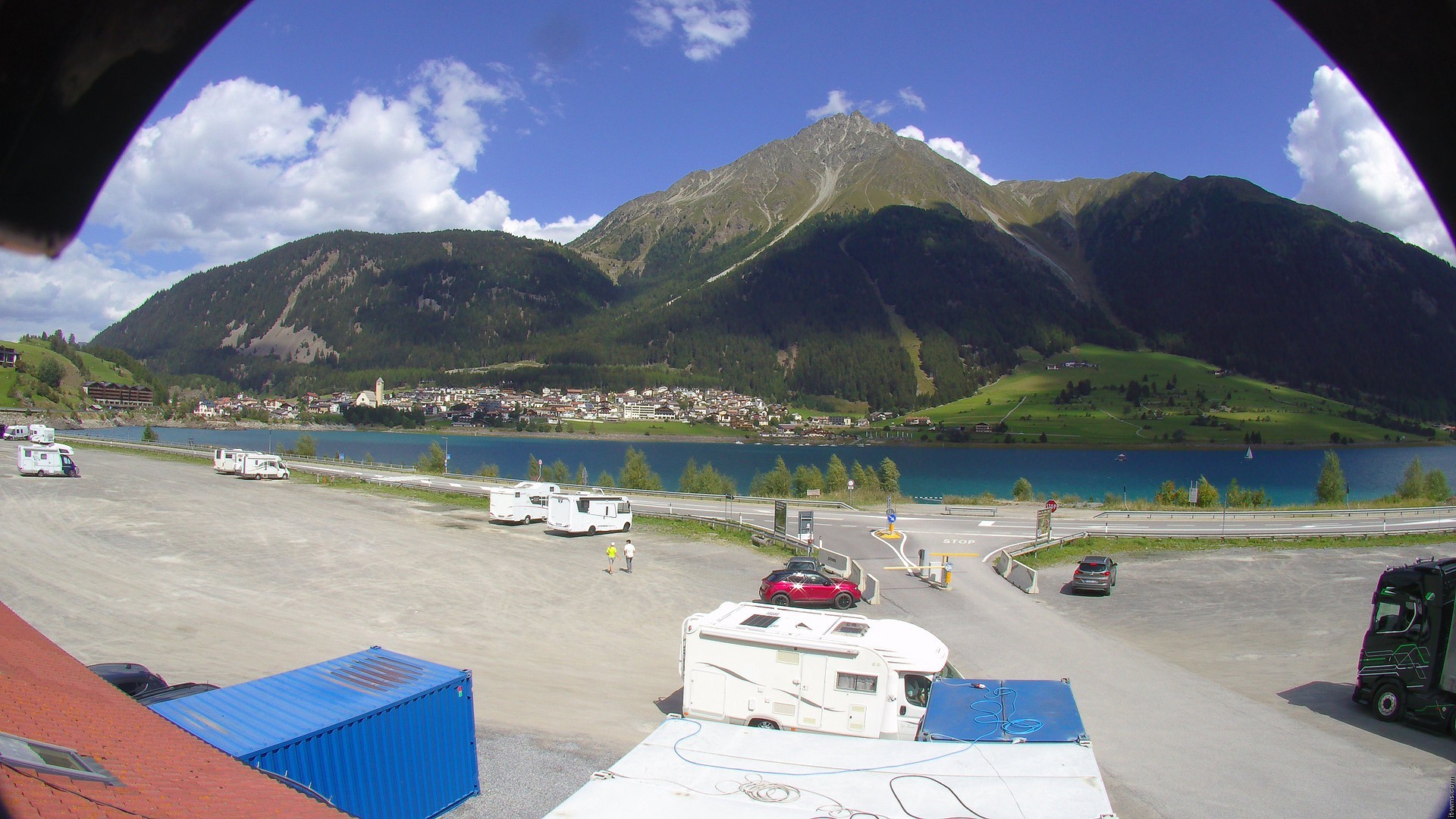 Archiv Foto Webcam Piz Reschen / Schöneben
