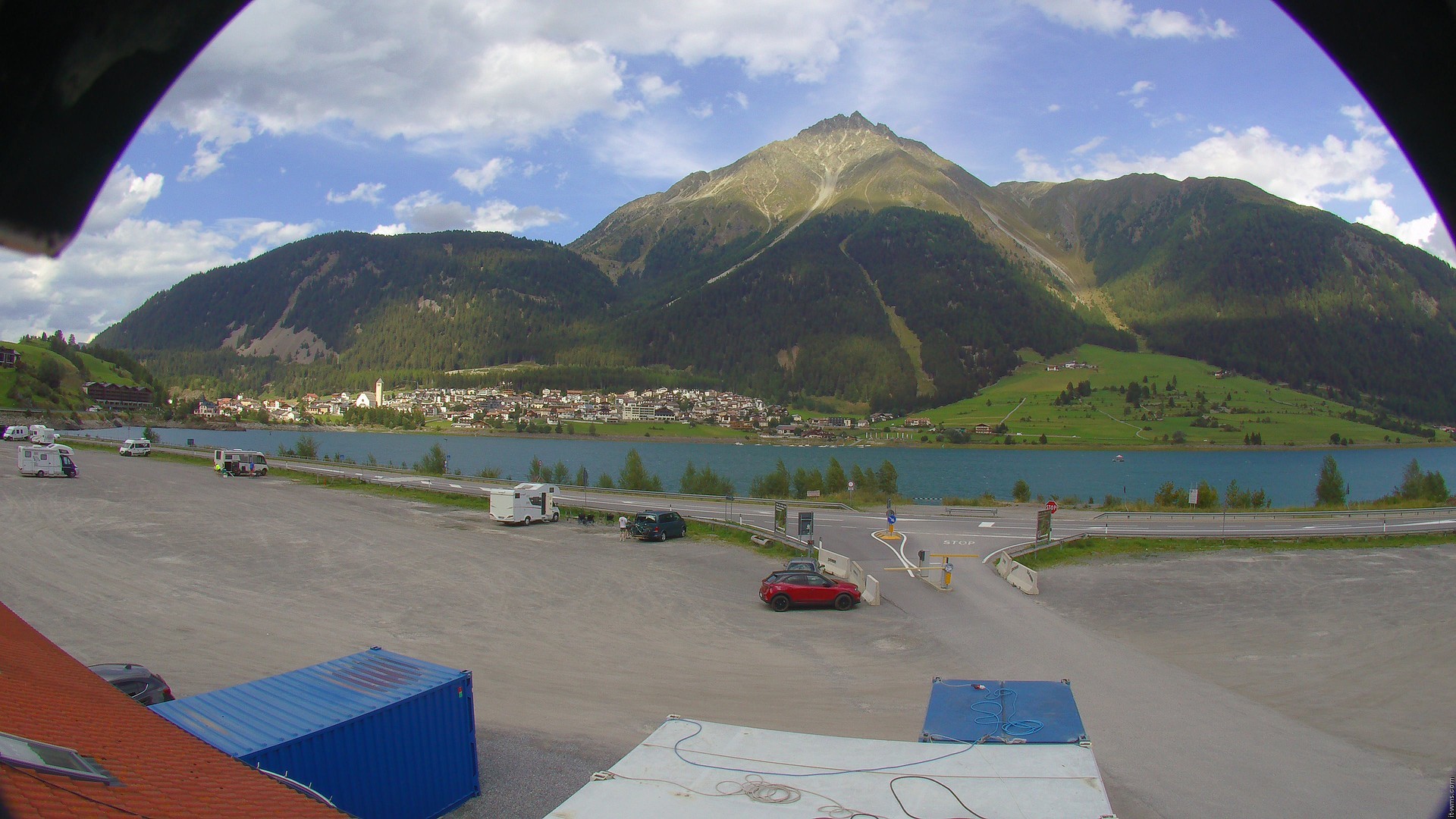 Archiv Foto Webcam Piz Reschen / Schöneben