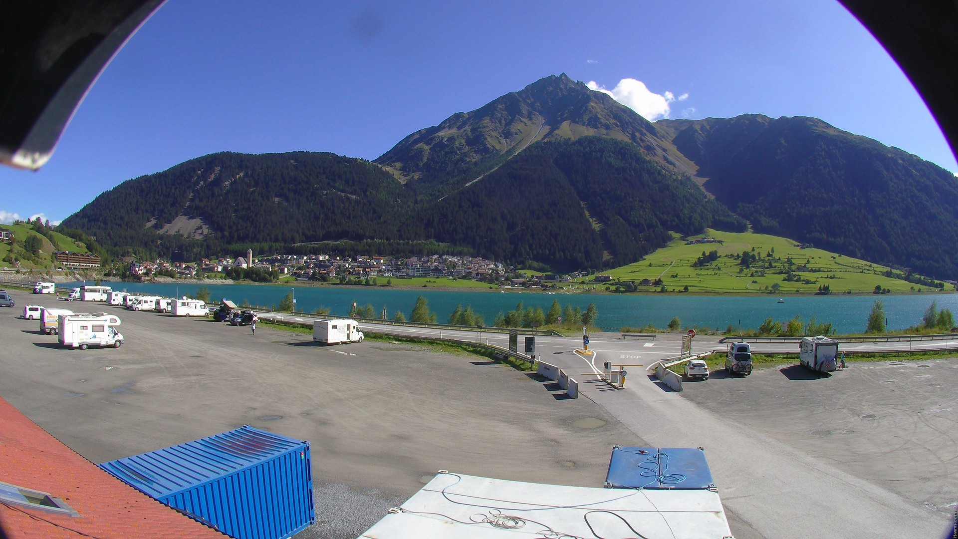 Archiv Foto Webcam Piz Reschen / Schöneben
