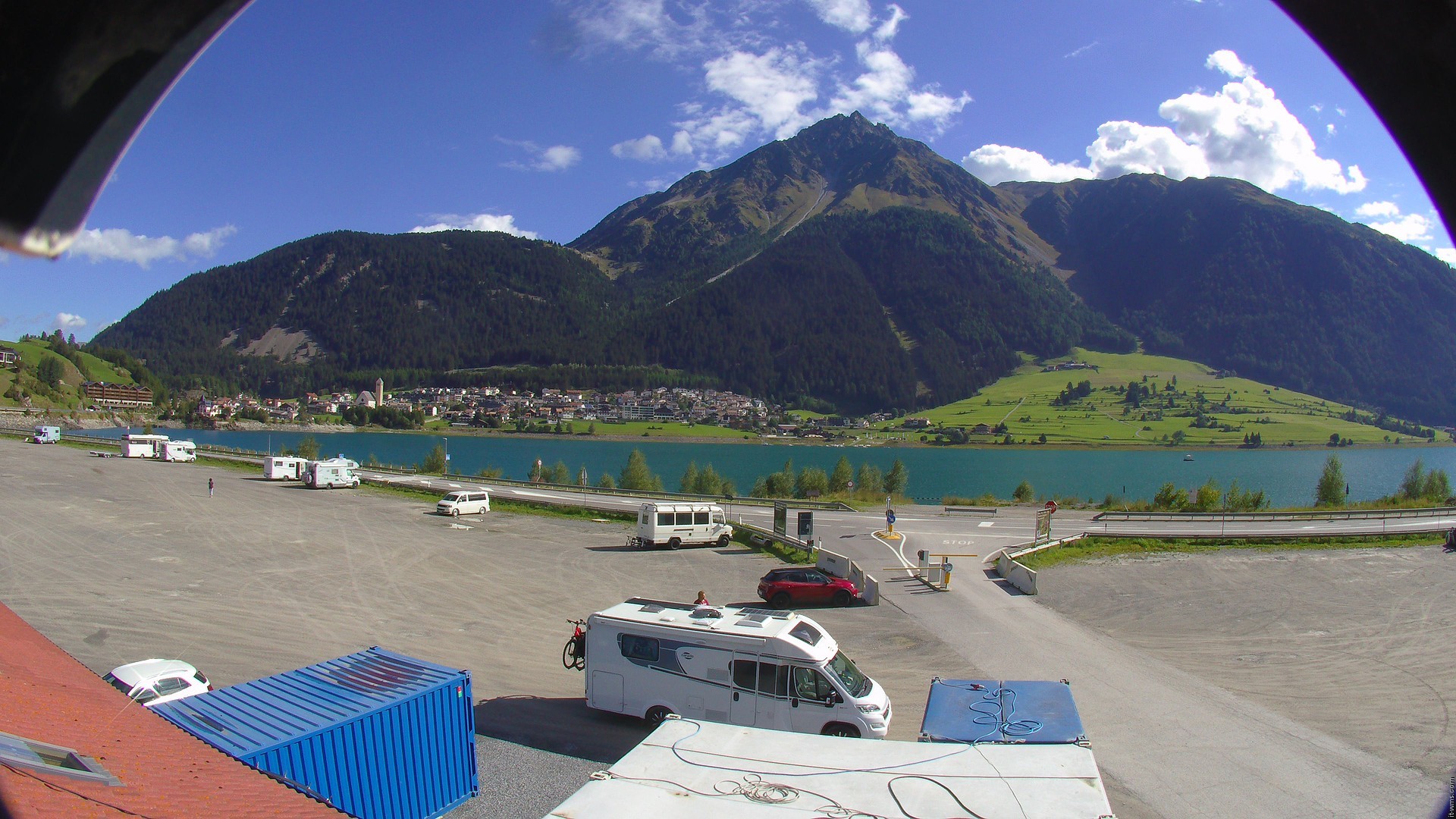 Archived image Webcam Lower station Schöneben