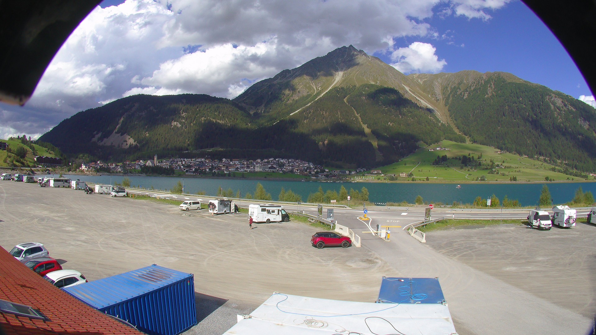 Archived image Webcam Lower station Schöneben