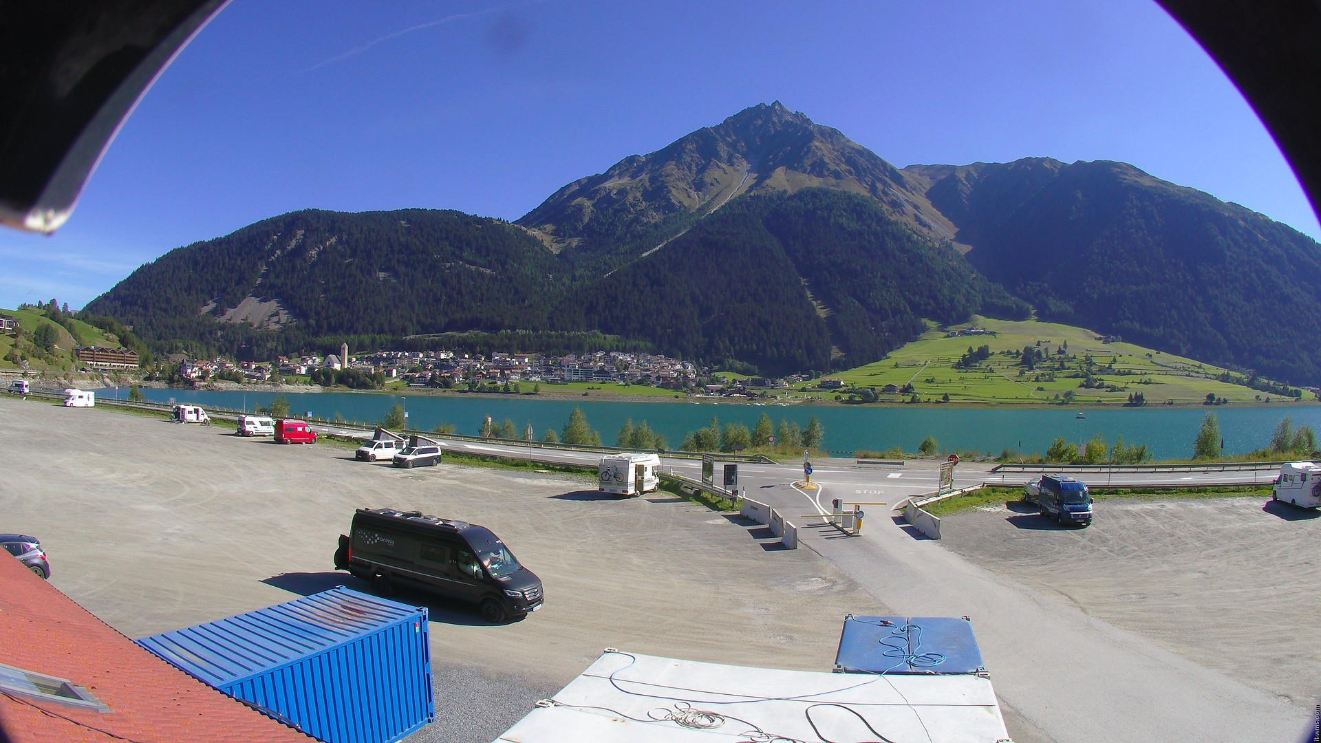 Archived image Webcam Lower station Schöneben