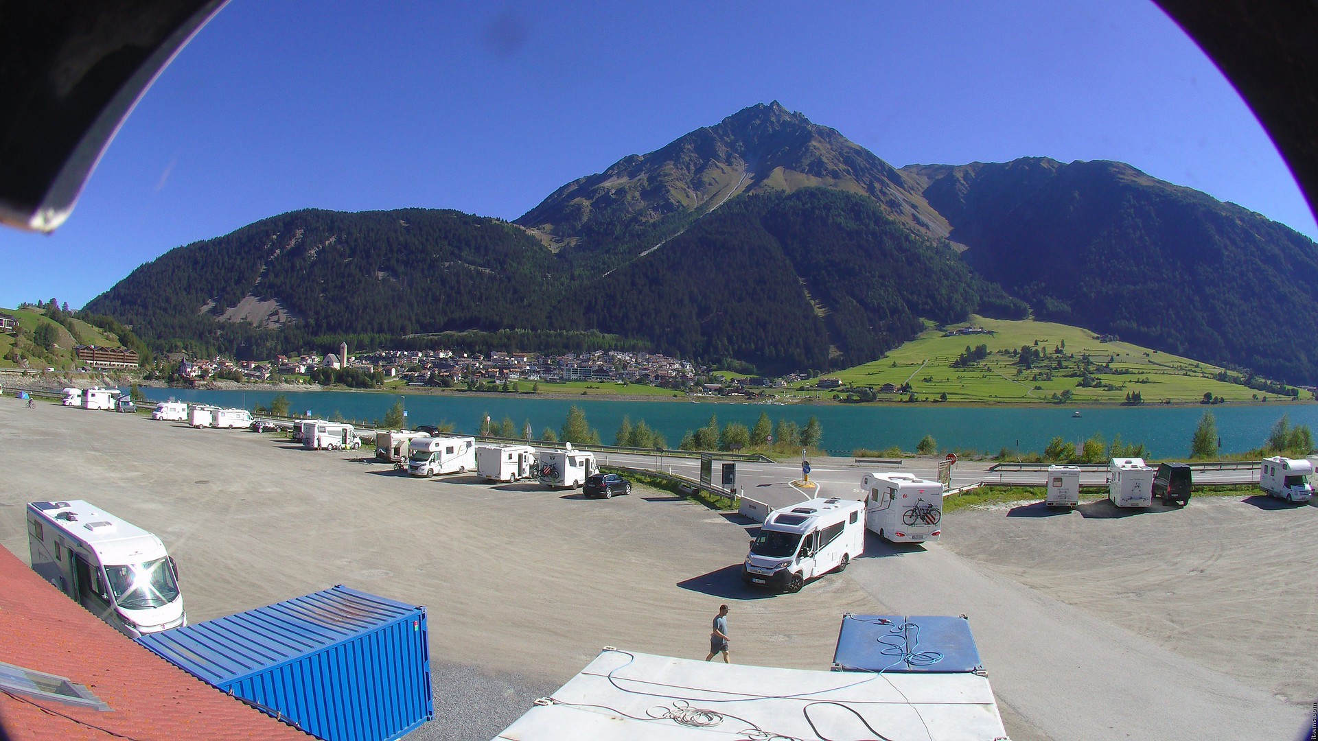 Archiv Foto Webcam Piz Reschen / Schöneben