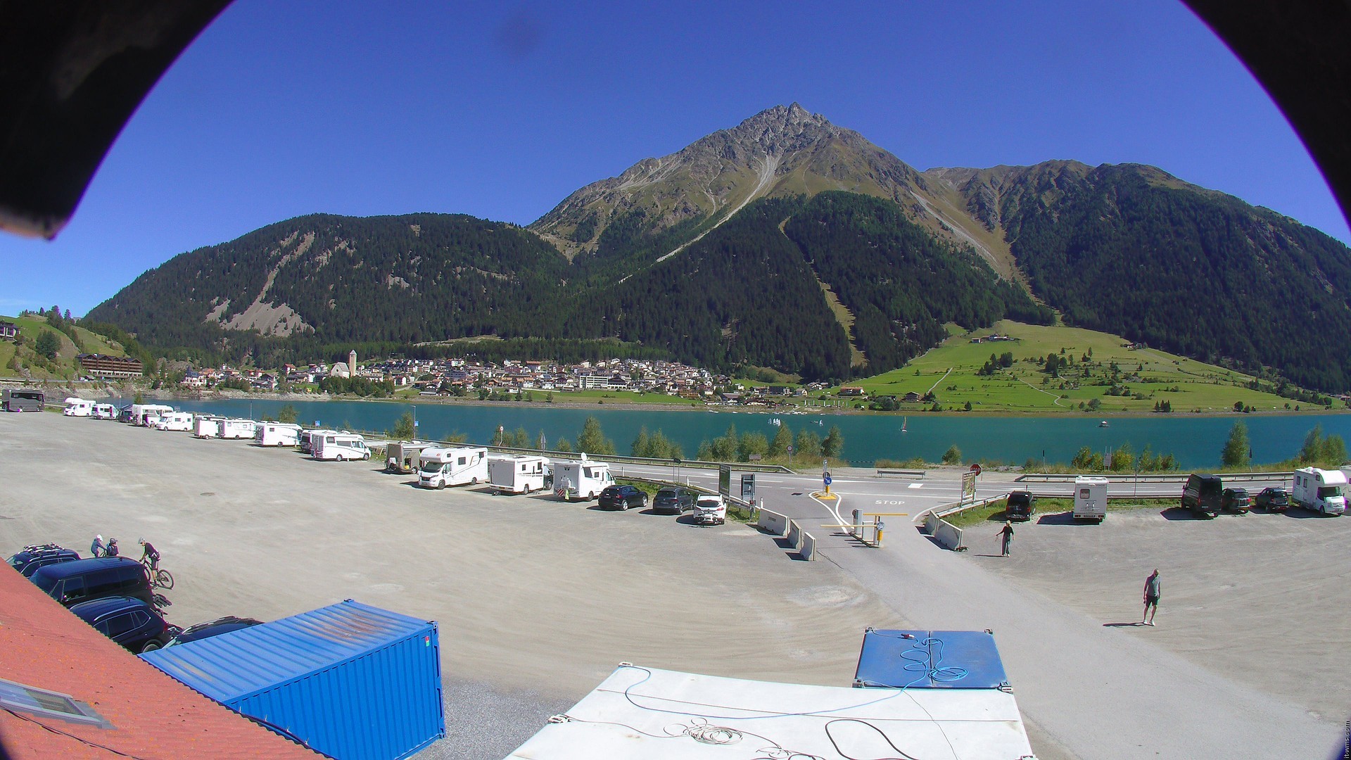 Archiv Foto Webcam Piz Reschen / Schöneben
