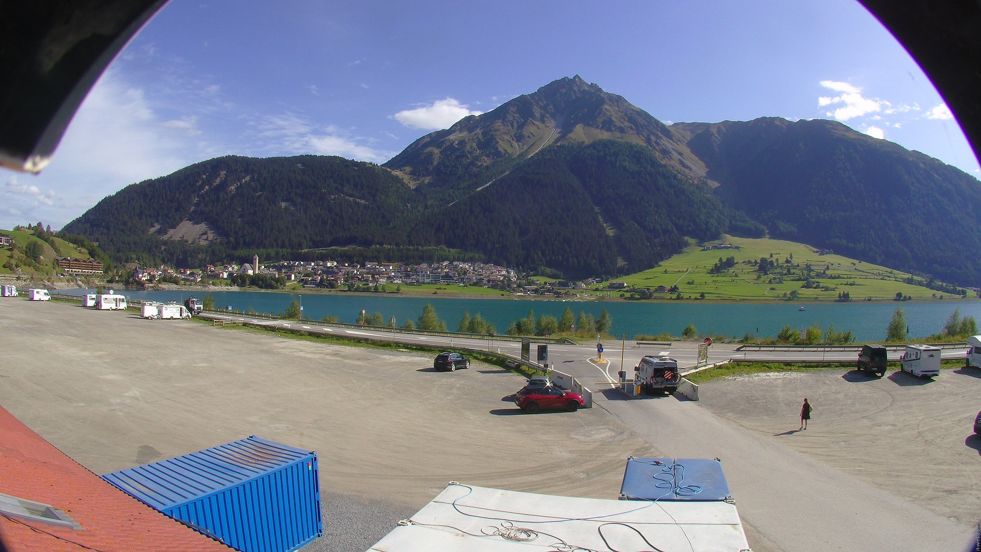 Archiv Foto Webcam Piz Reschen / Schöneben