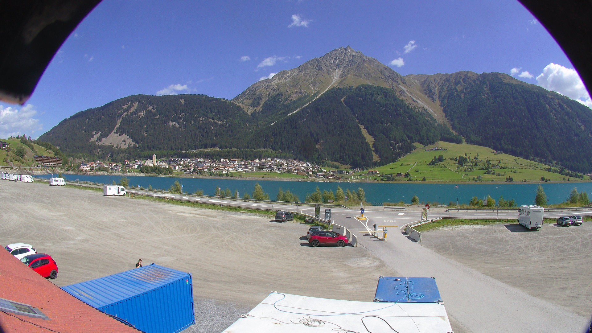 Archived image Webcam Lower station Schöneben