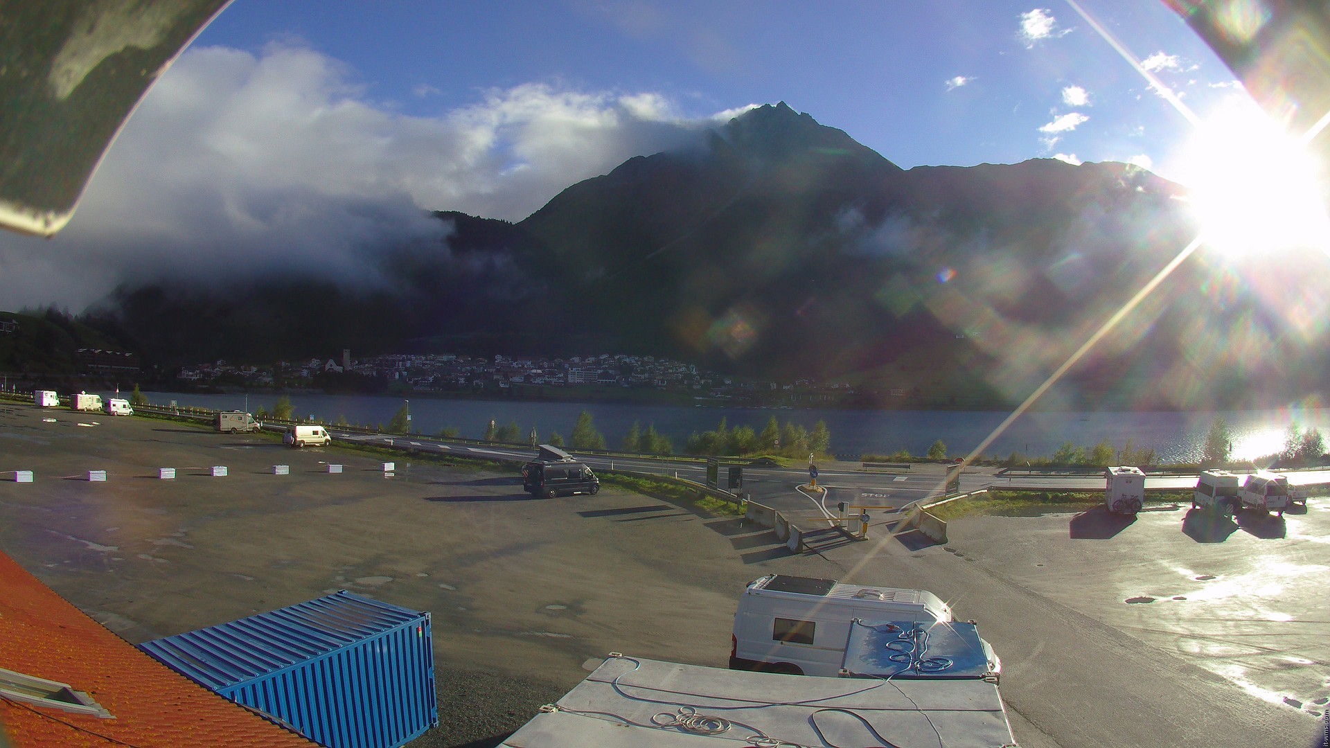 Archiv Foto Webcam Piz Reschen / Schöneben