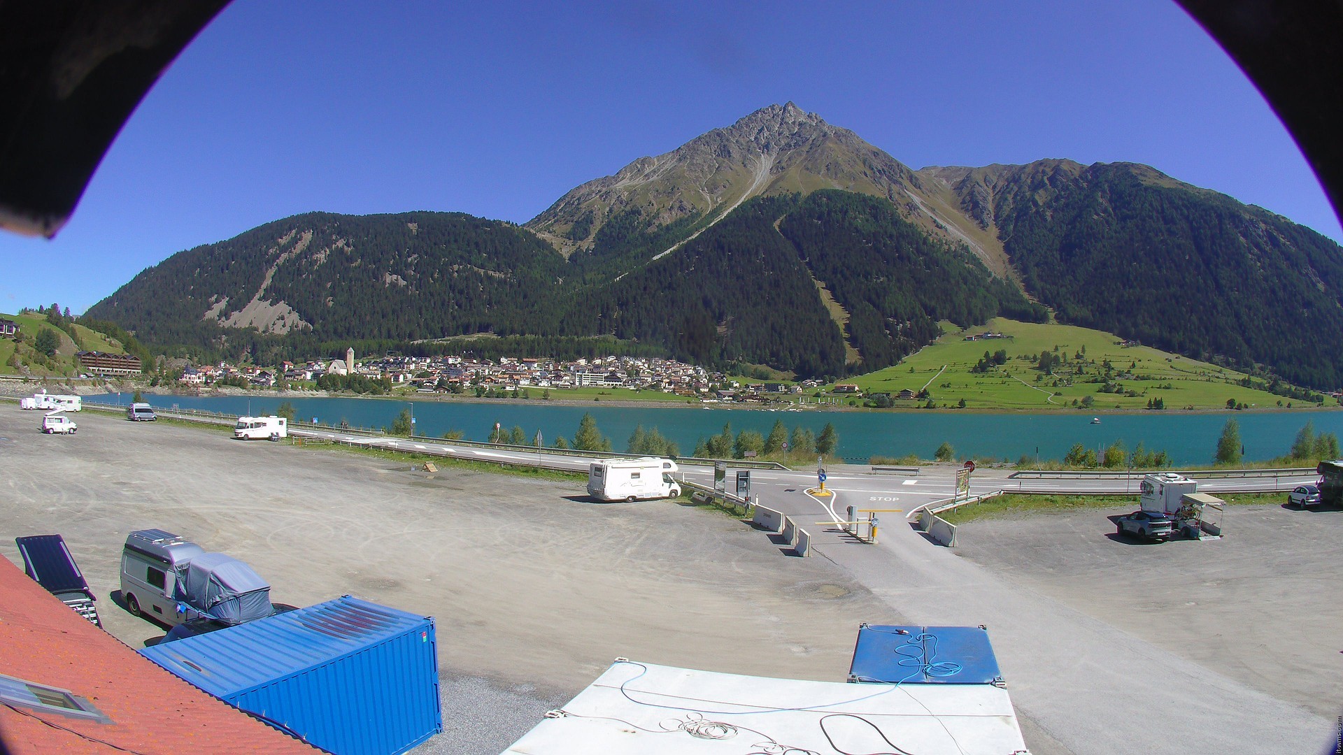Archiv Foto Webcam Piz Reschen / Schöneben