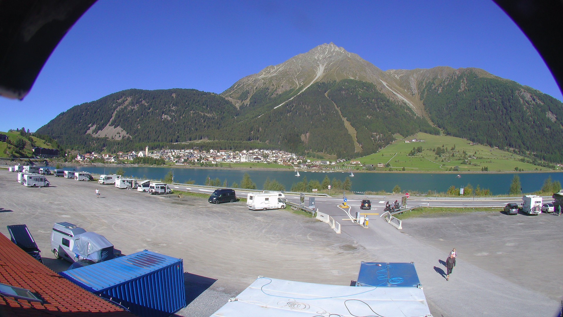 Archiv Foto Webcam Piz Reschen / Schöneben