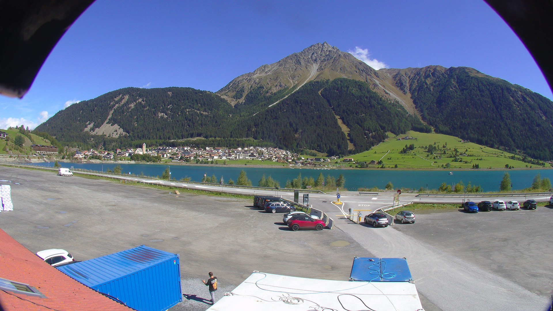 Archived image Webcam Lower station Schöneben
