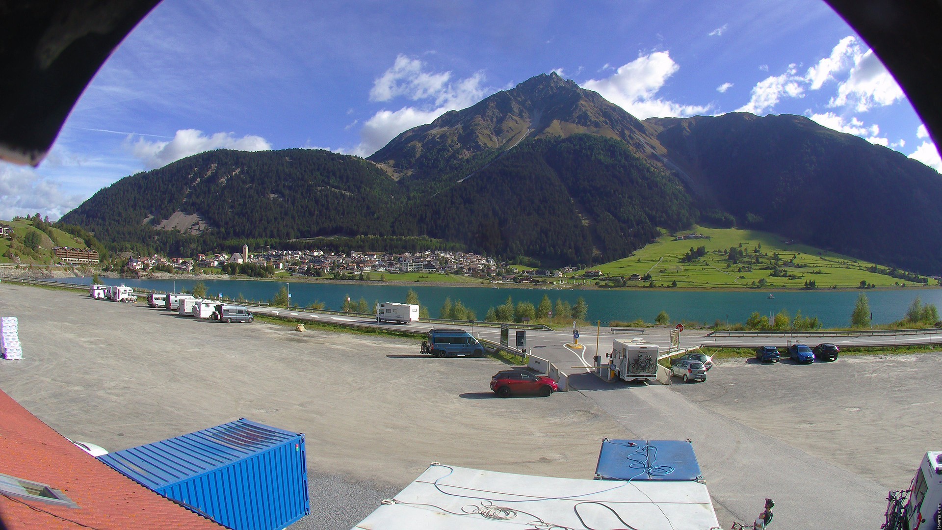 Archiv Foto Webcam Piz Reschen / Schöneben