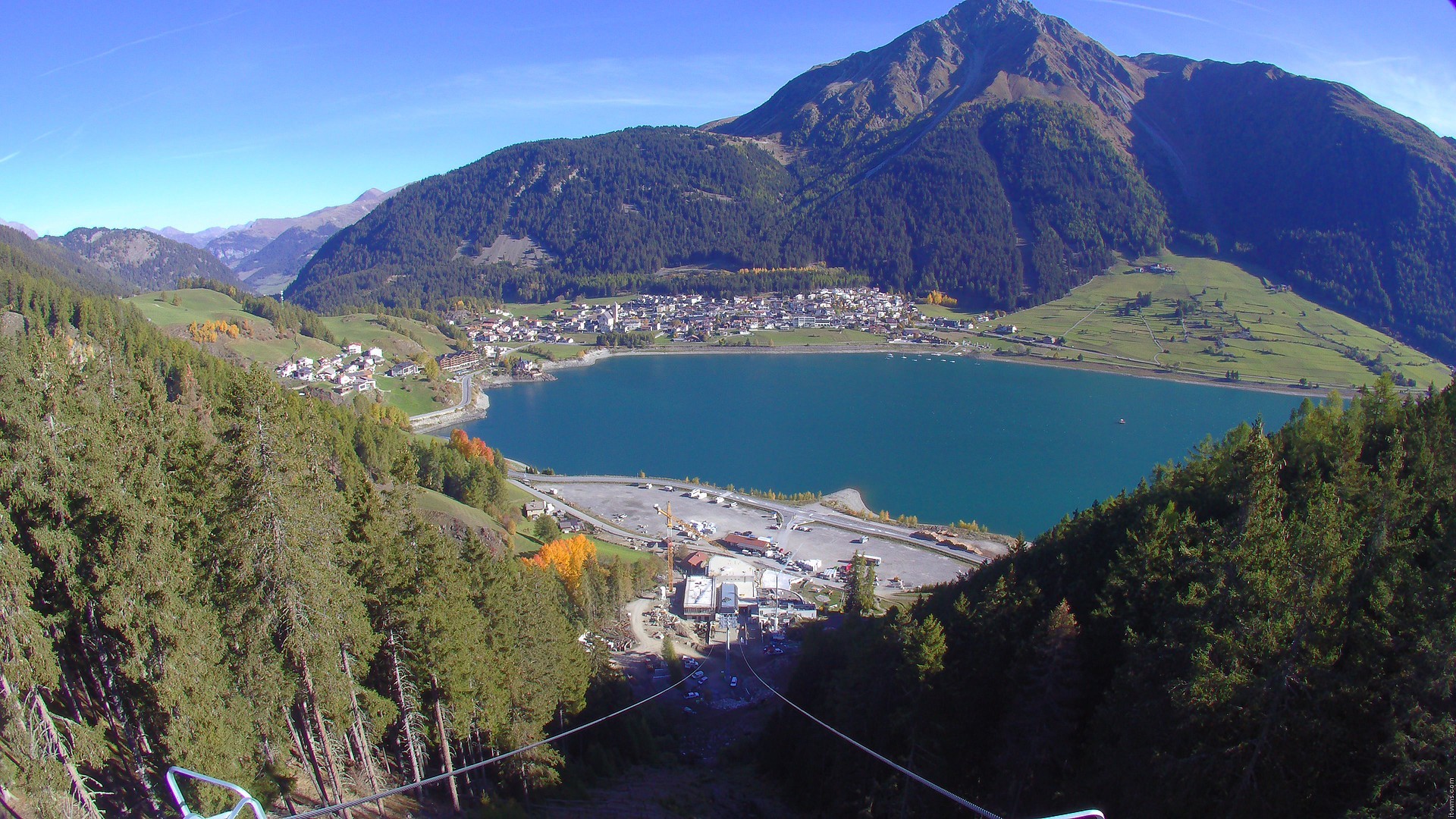 Archiv Foto Webcam Piz Reschen / Schöneben
