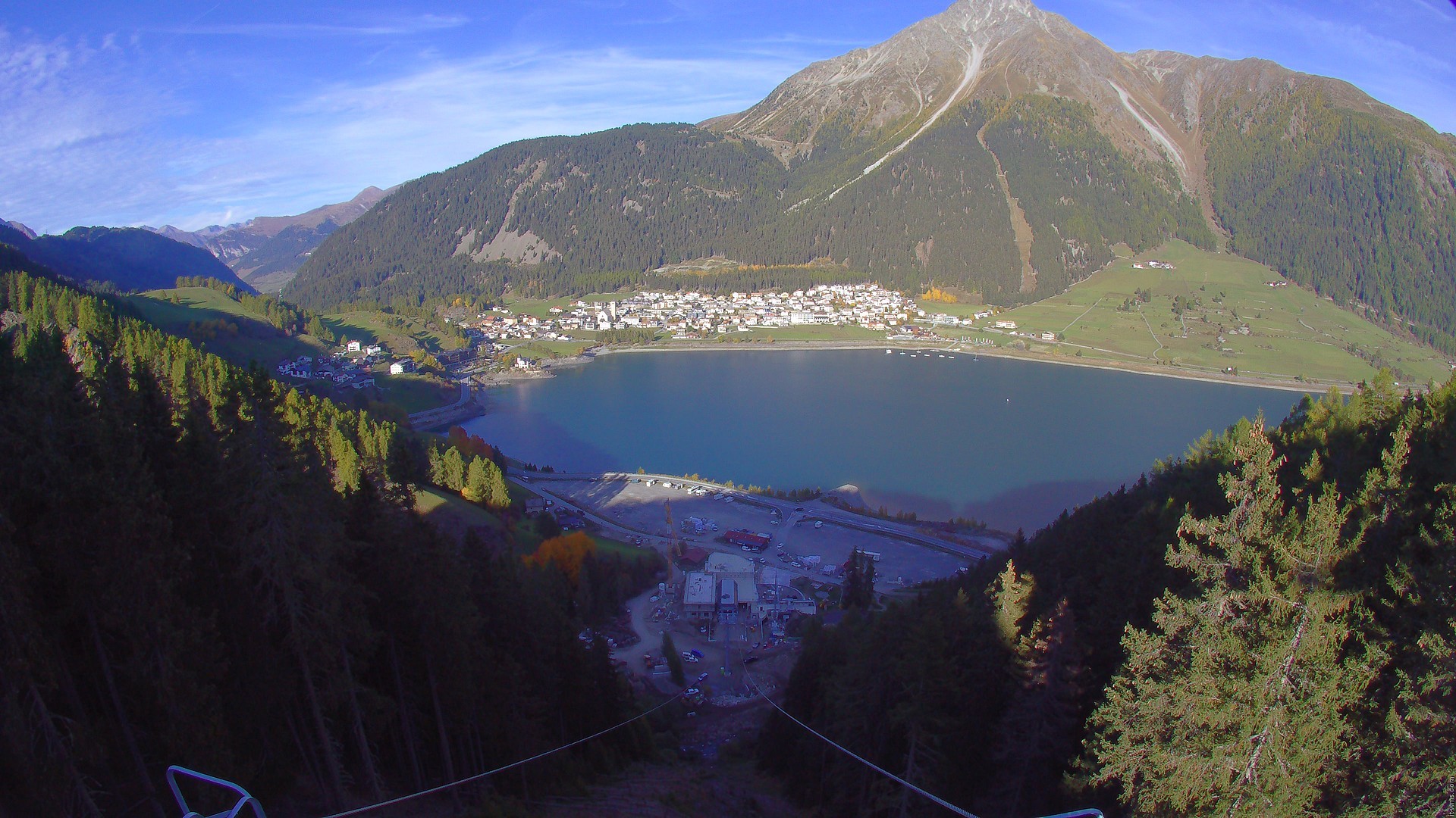 Archiv Foto Webcam Piz Reschen / Schöneben