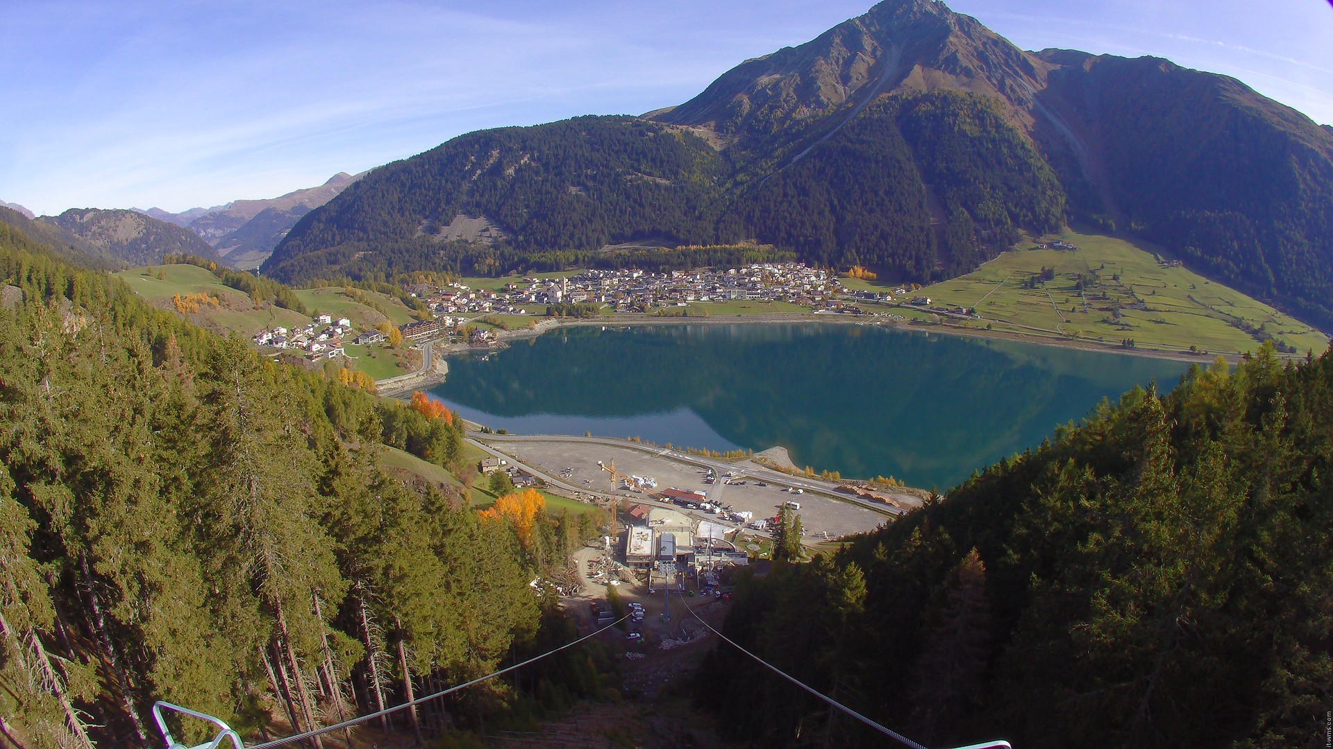 Archiv Foto Webcam Piz Reschen / Schöneben