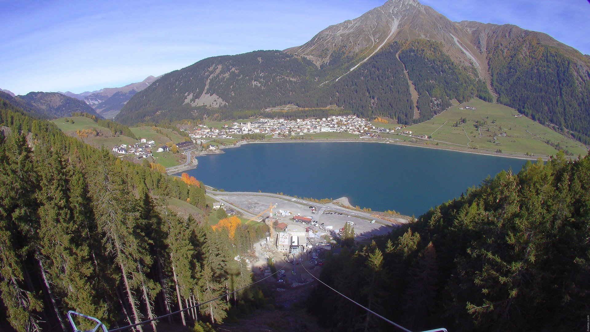Archiv Foto Webcam Piz Reschen / Schöneben
