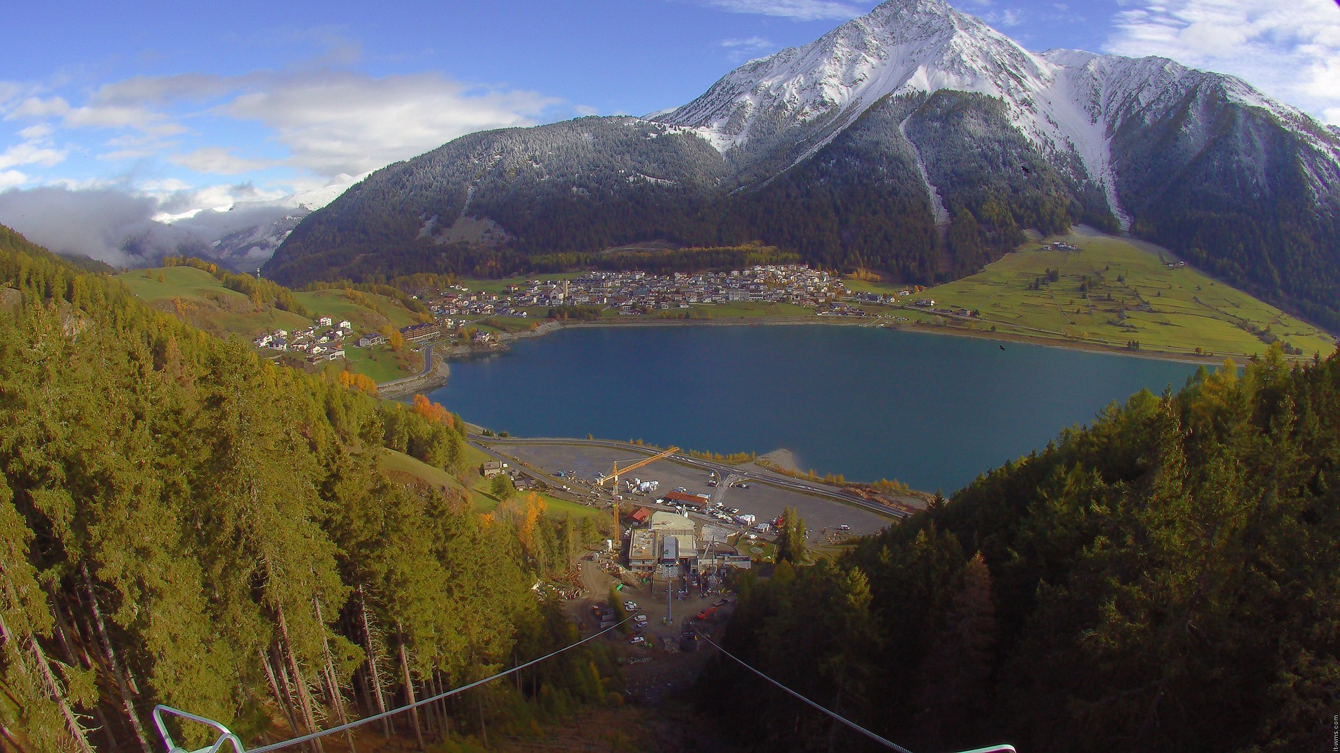 Archived image Webcam Lower station Schöneben