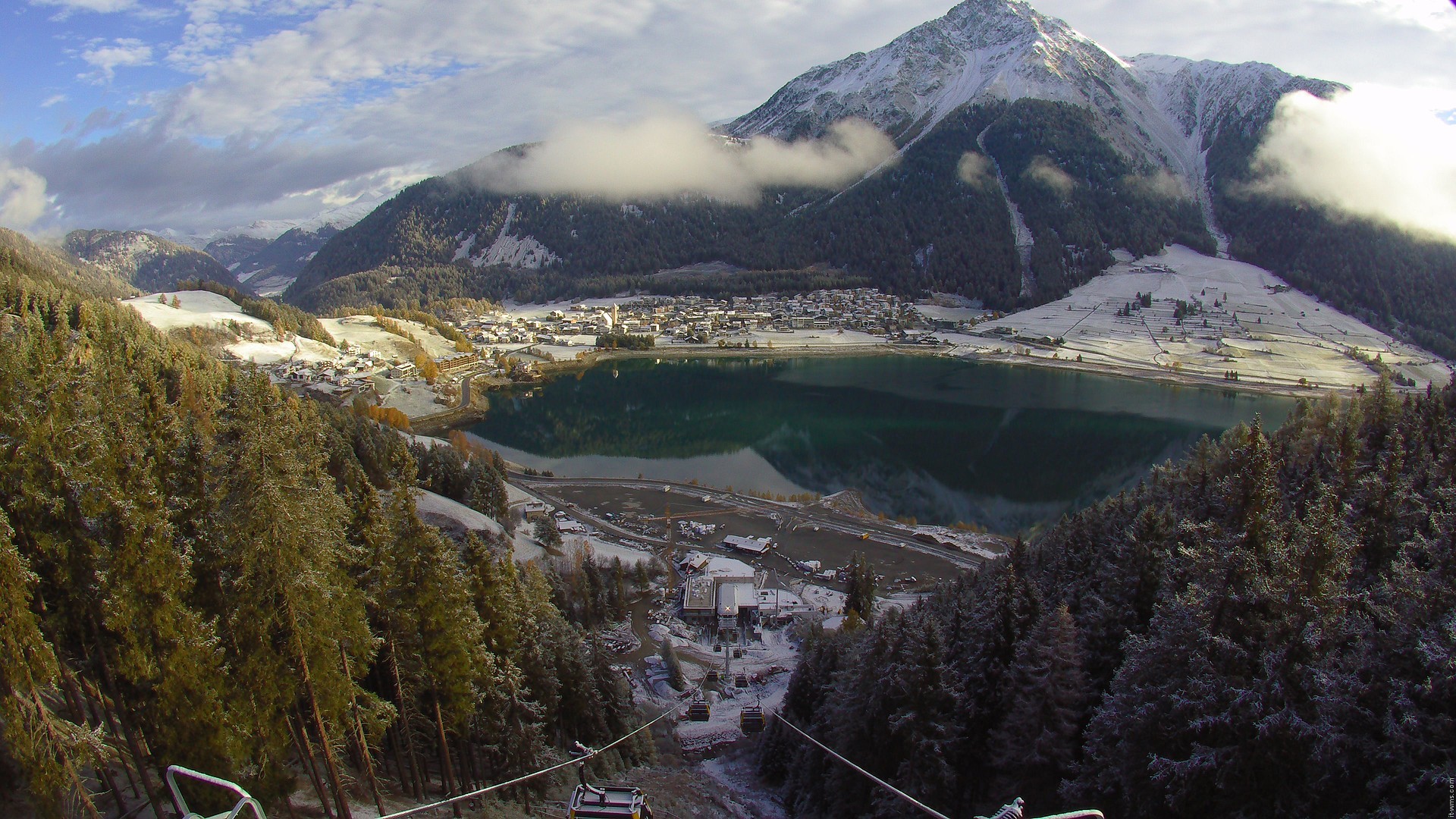 Archived image Webcam Lower station Schöneben