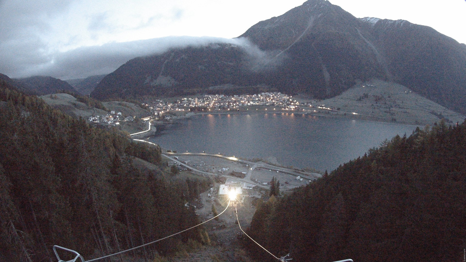 Archiv Foto Webcam Piz Reschen / Schöneben