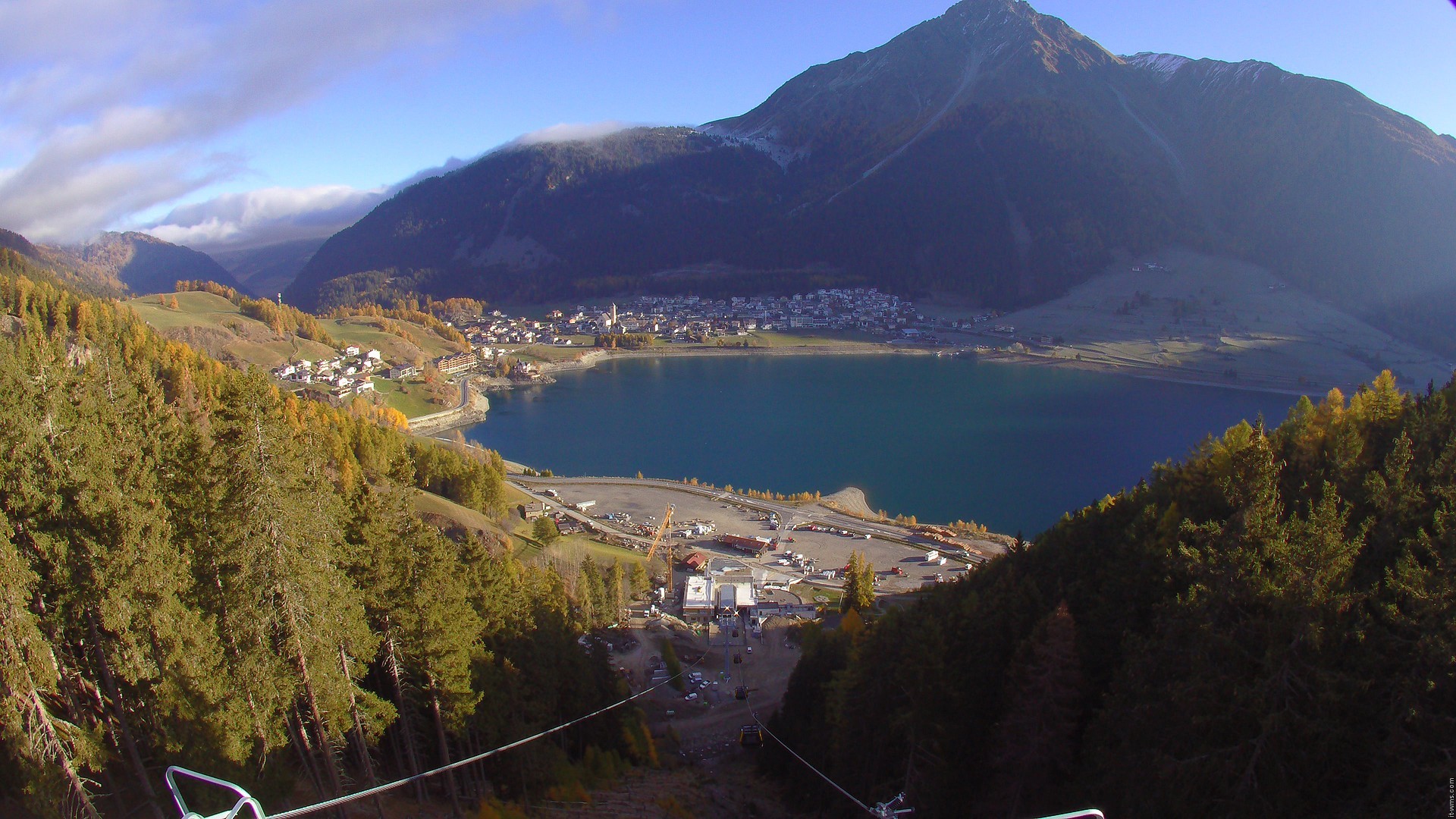 Archiv Foto Webcam Piz Reschen / Schöneben