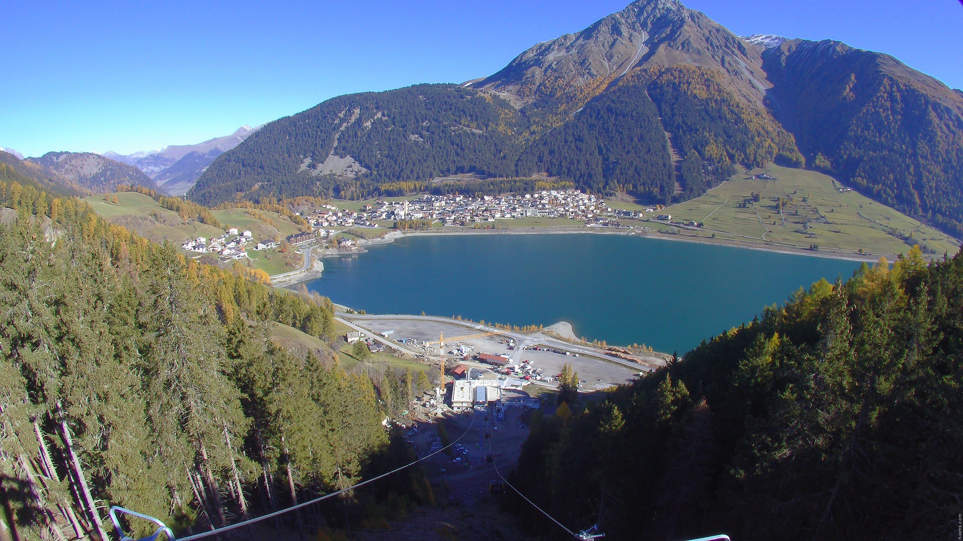 Archiv Foto Webcam Piz Reschen / Schöneben