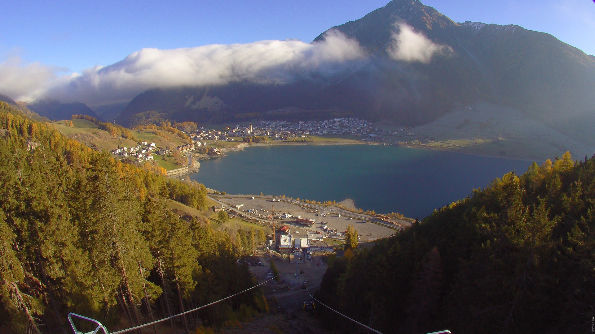 Archiv Foto Webcam Piz Reschen / Schöneben