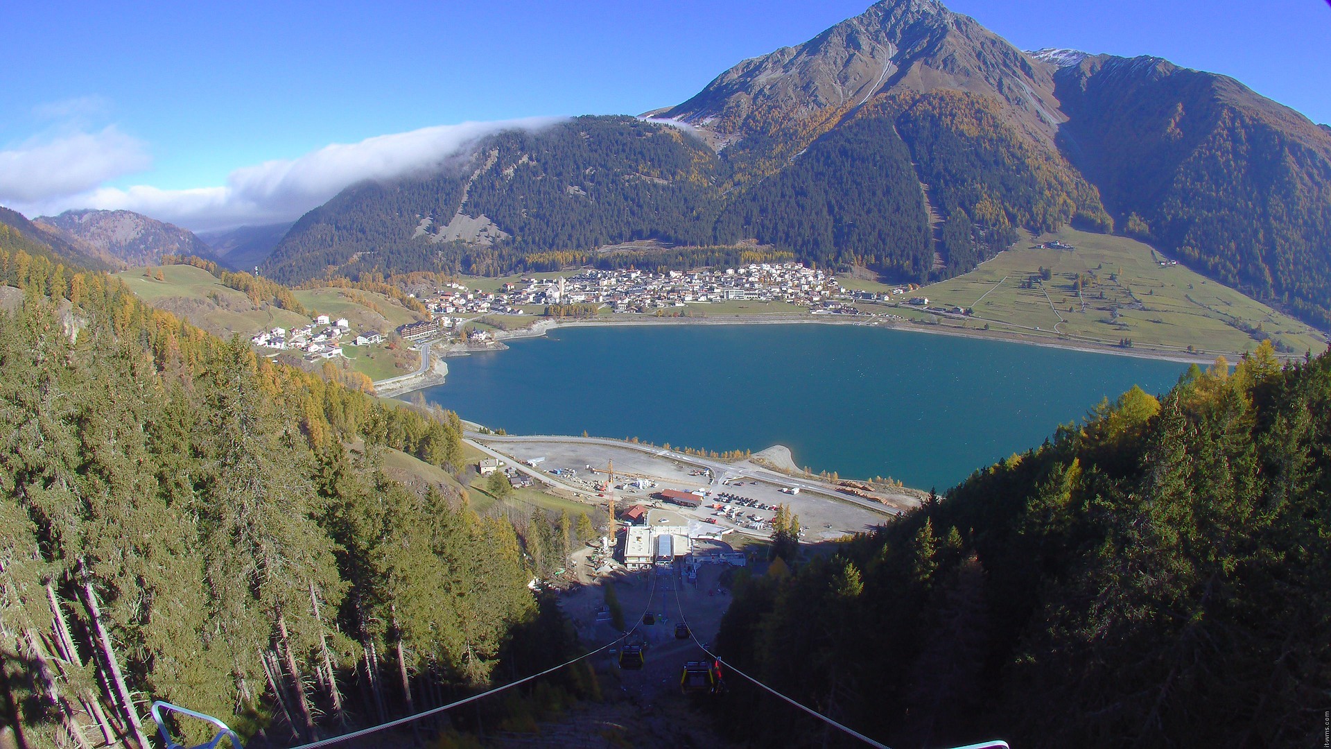 Archiv Foto Webcam Piz Reschen / Schöneben