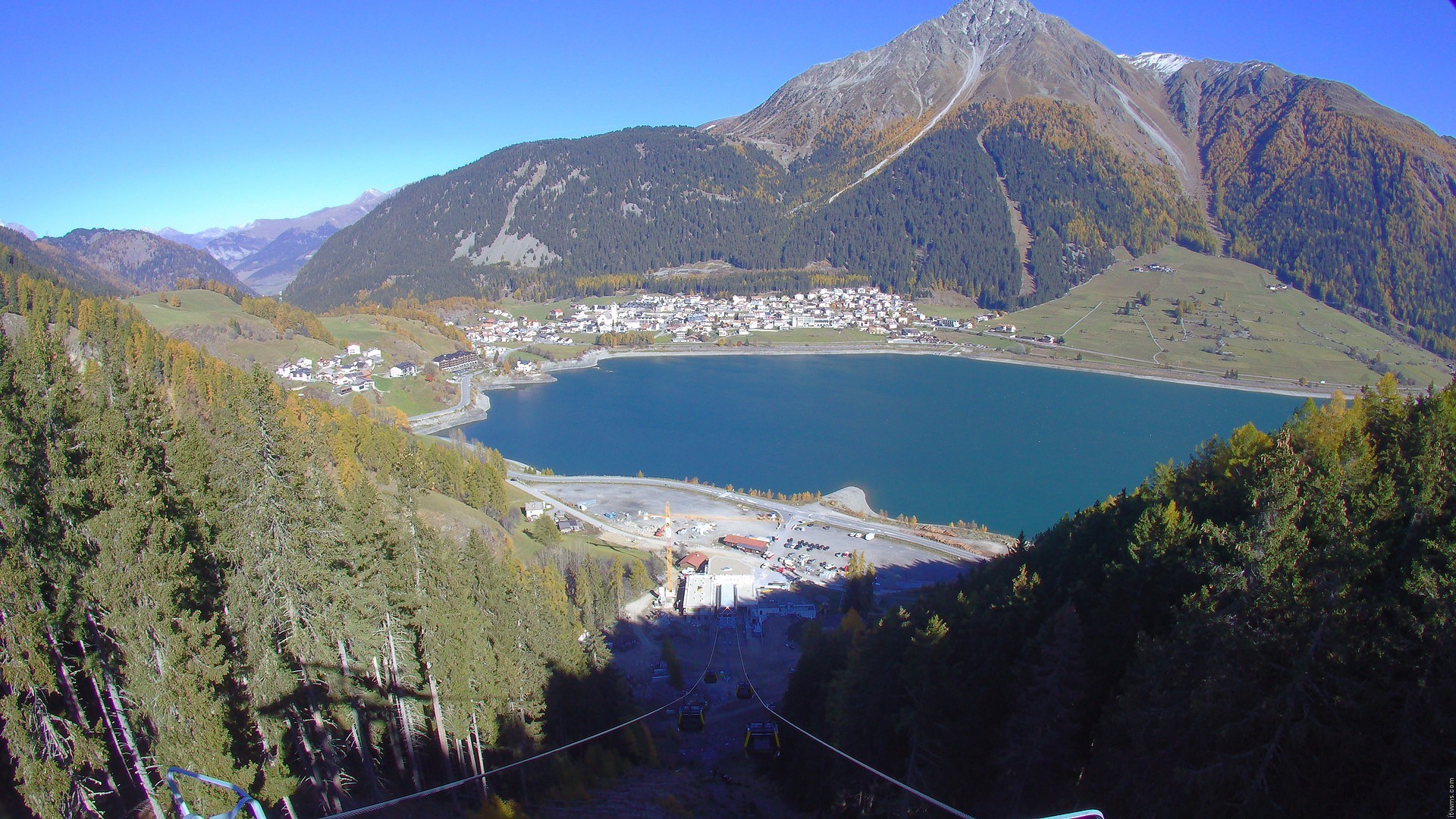Archiv Foto Webcam Piz Reschen / Schöneben