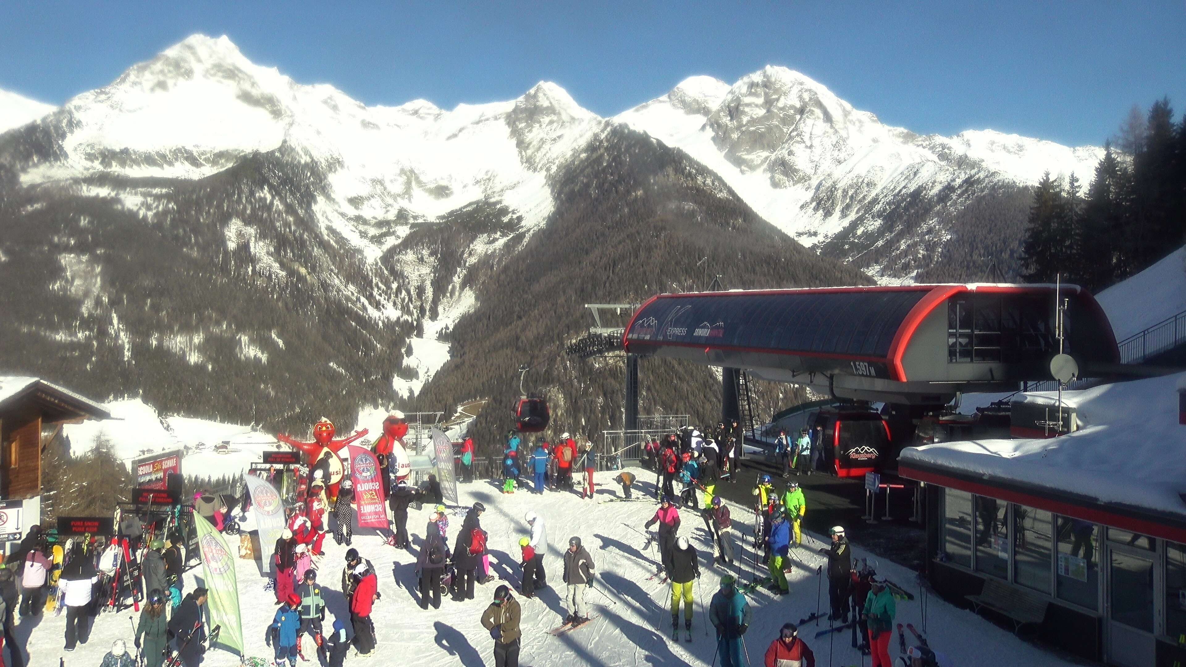 Archiv Foto Webcam Bergstation Klausberg