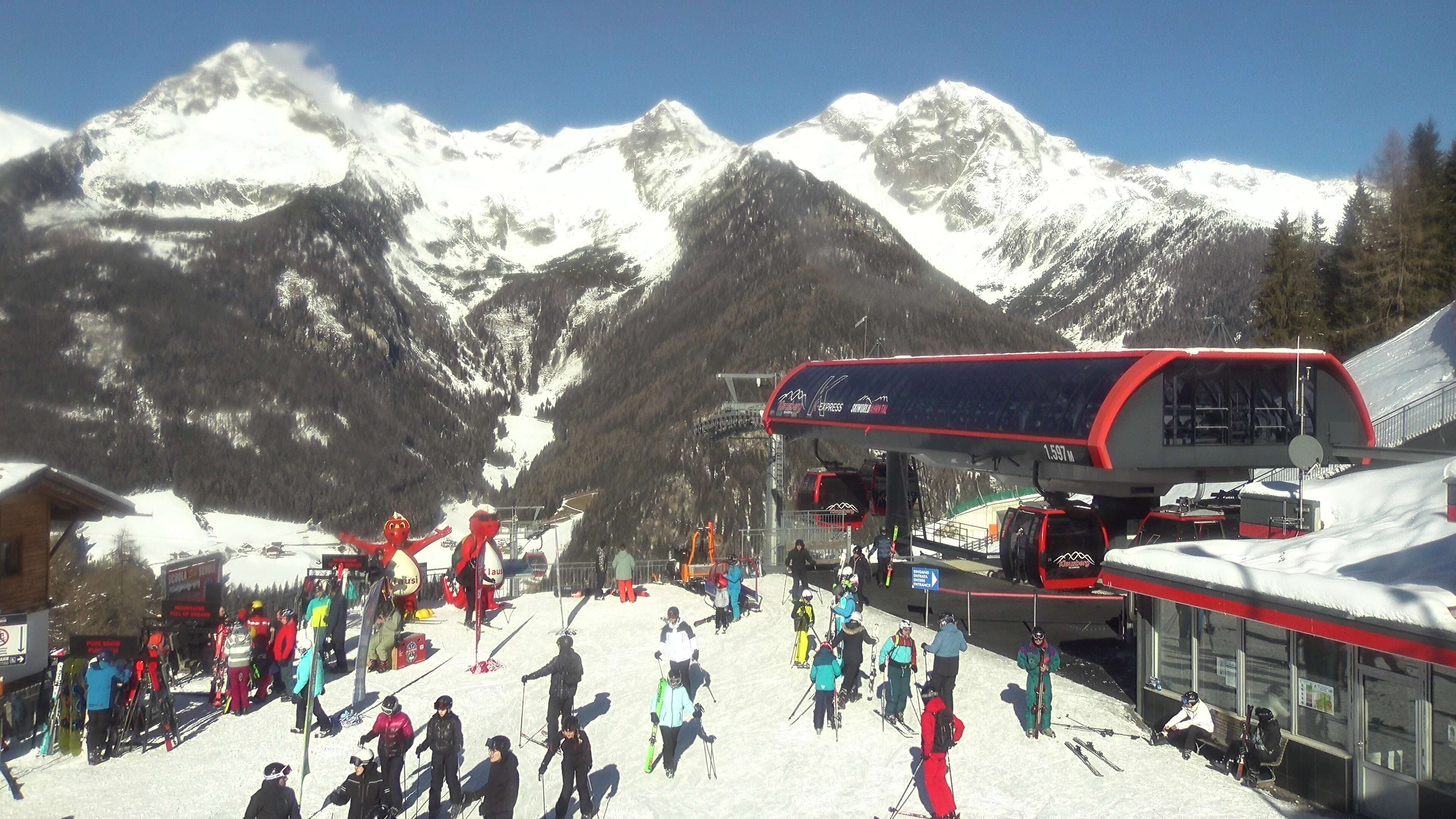 Archiv Foto Webcam Bergstation Klausberg