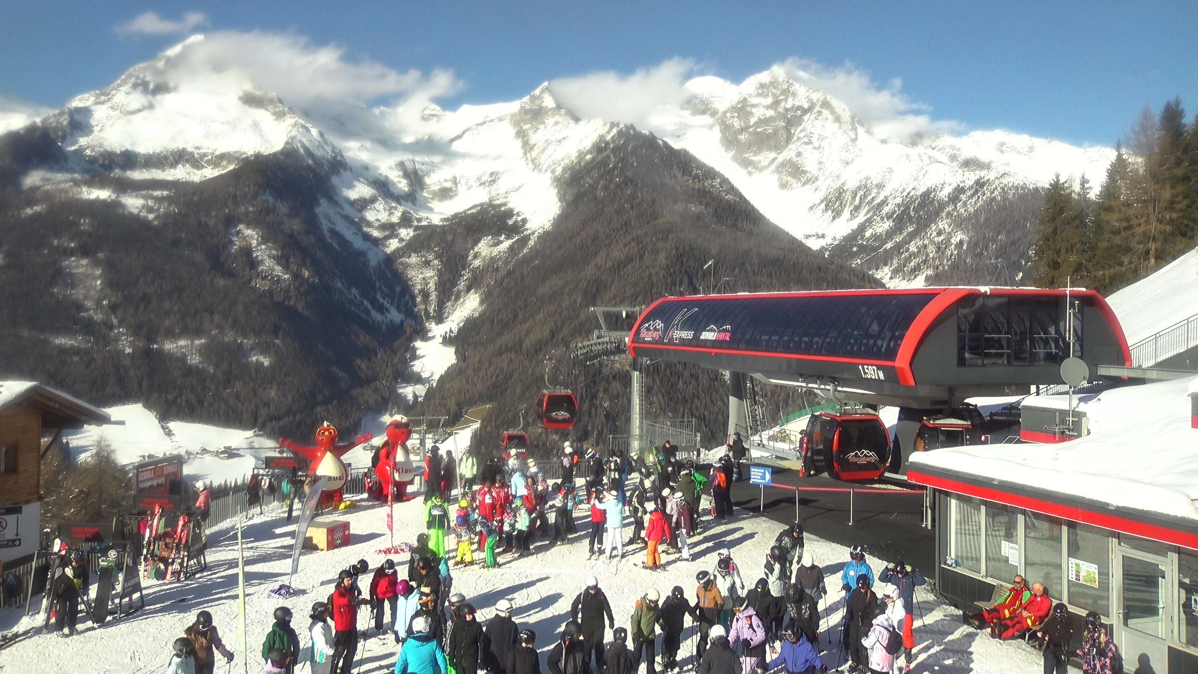 Archiv Foto Webcam Bergstation Klausberg