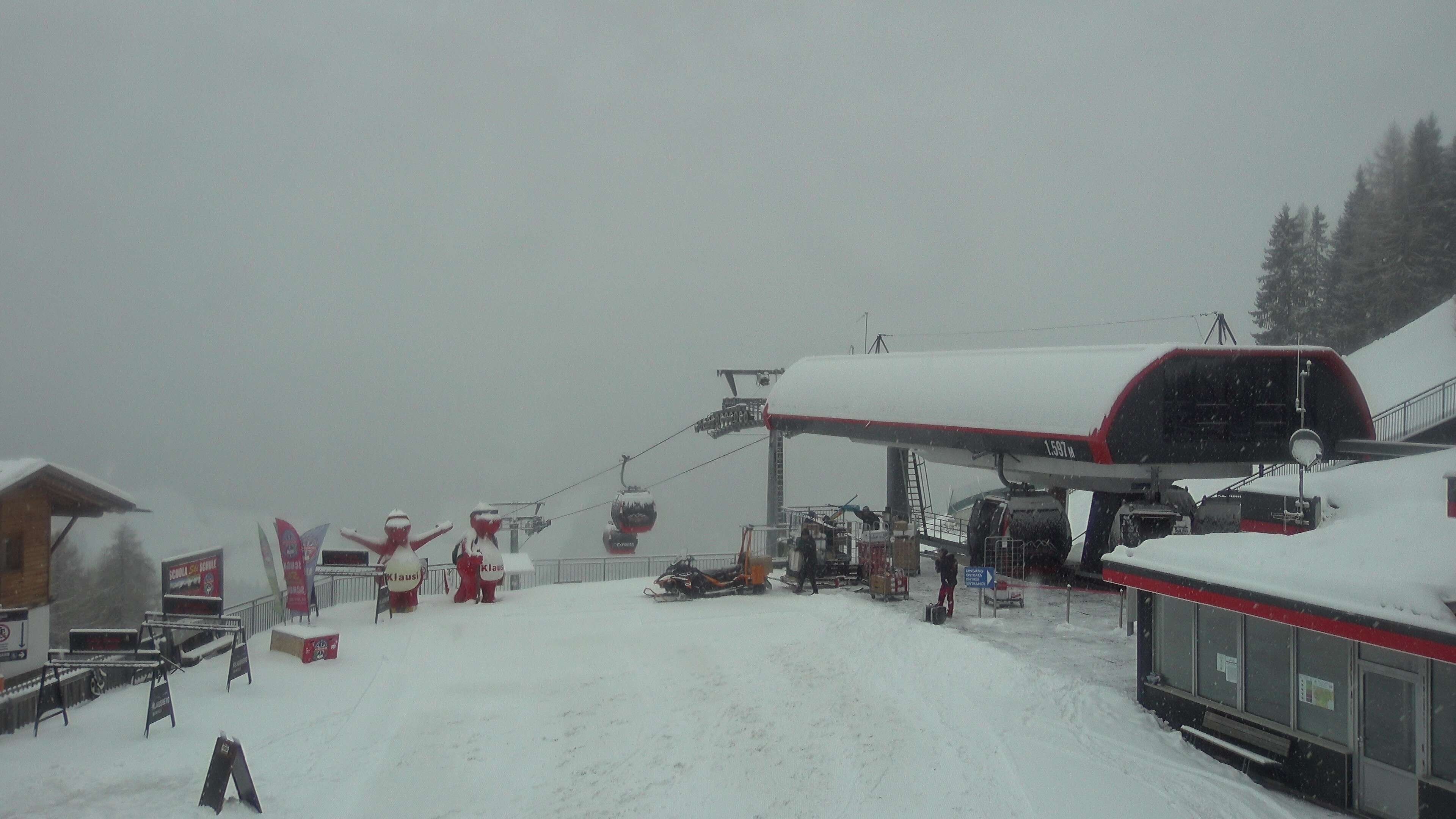 Archiv Foto Webcam Bergstation Klausberg