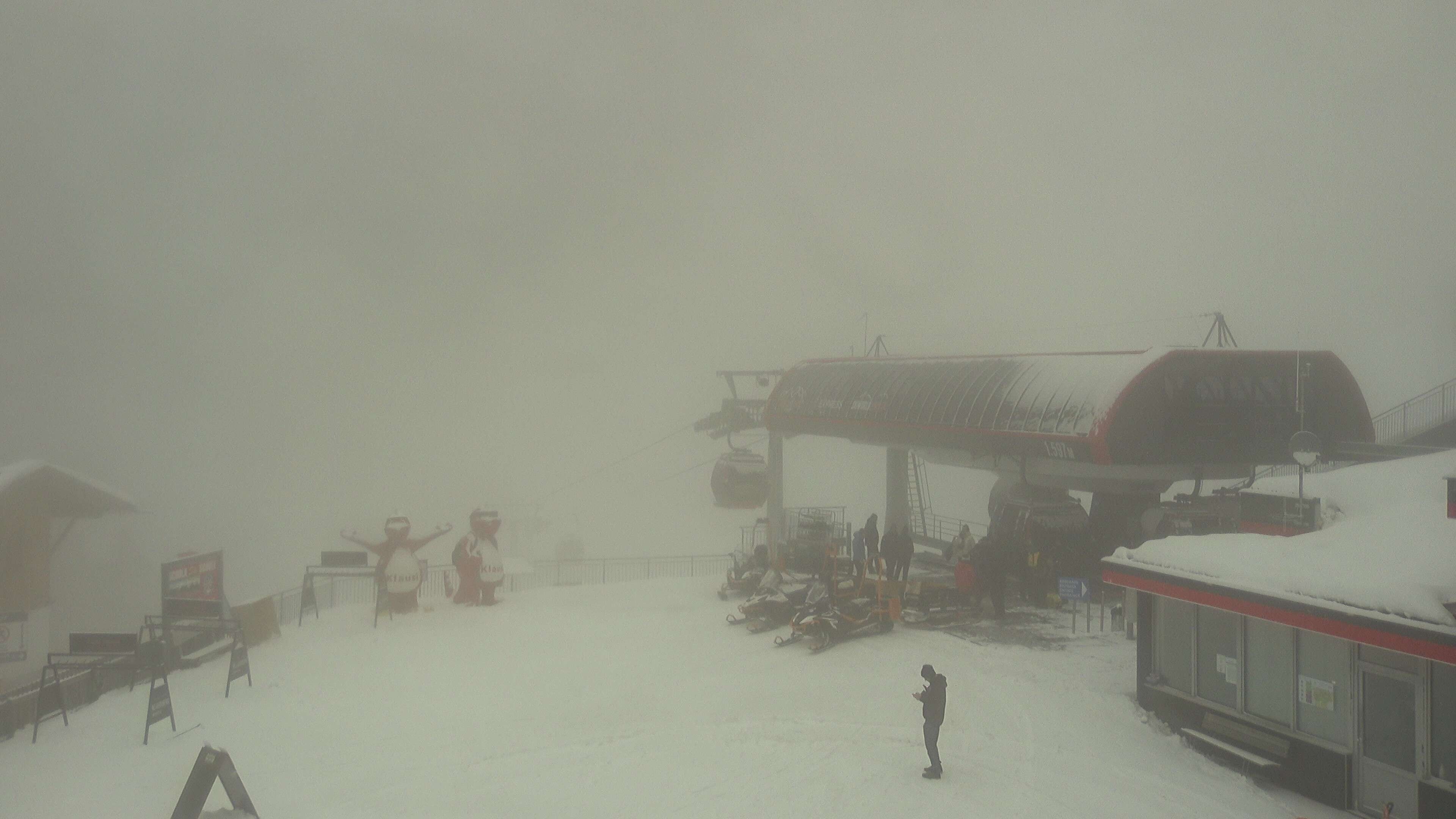 Archived image Webcam Klausberg upper station